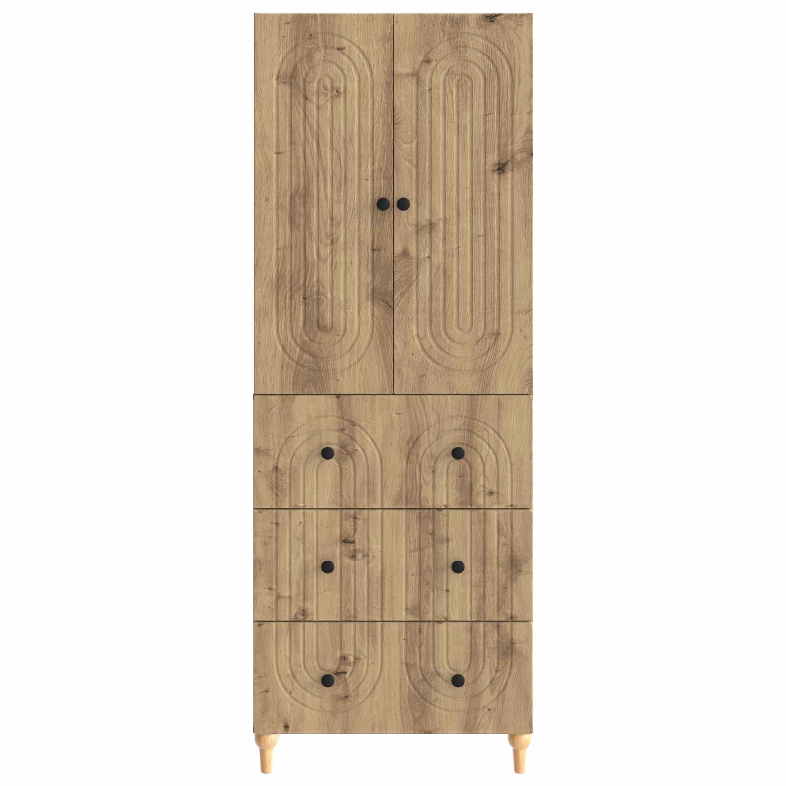 Ensemble de Meubles 2 pcs 66 x 34,5 x 90 cm Bois d'ingénierie - XIOS