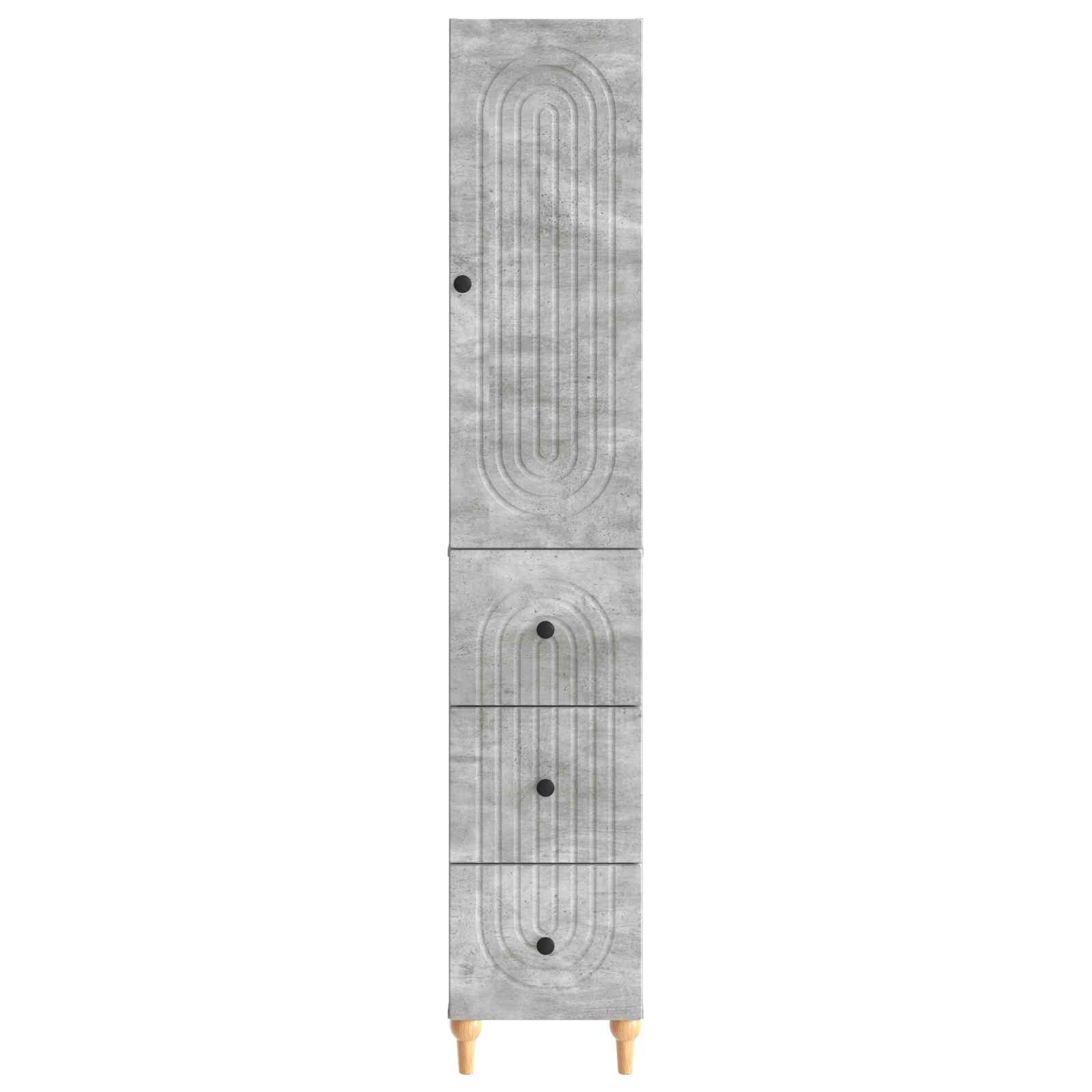 Ensemble de Meubles 2 pcs 33 x 34,5 x 90 cm Bois d'ingénierie - XIOS