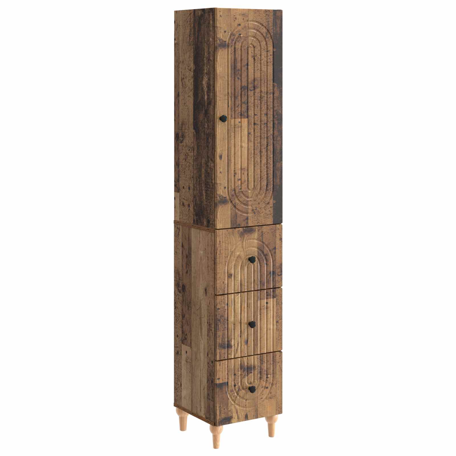 Ensemble de Meubles 2 pcs 33 x 34,5 x 90 cm Bois d'ingénierie - XIOS