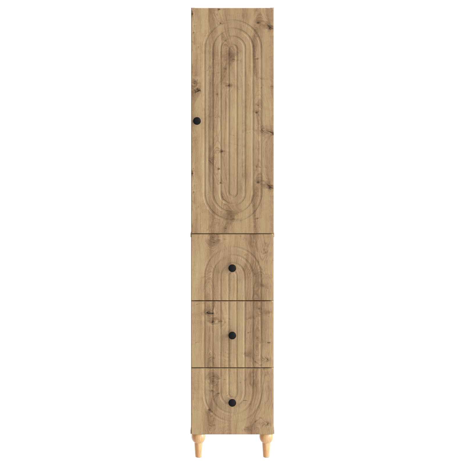 Ensemble de Meubles 2 pcs 33 x 34,5 x 90 cm Bois d'ingénierie - XIOS