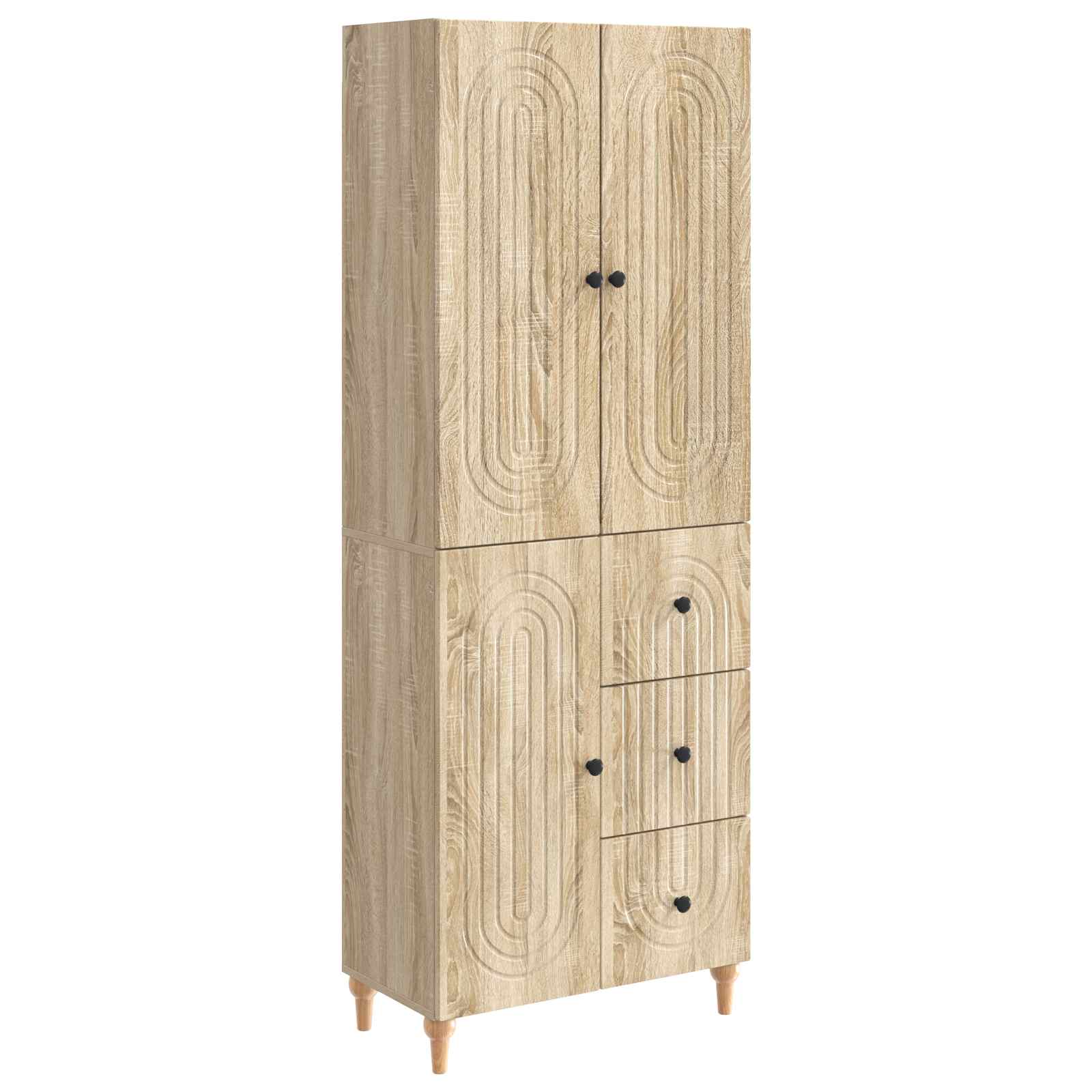 Ensemble de Meubles 2 pcs 66 x 34,5 x 90 cm Bois d'ingénierie - XIOS