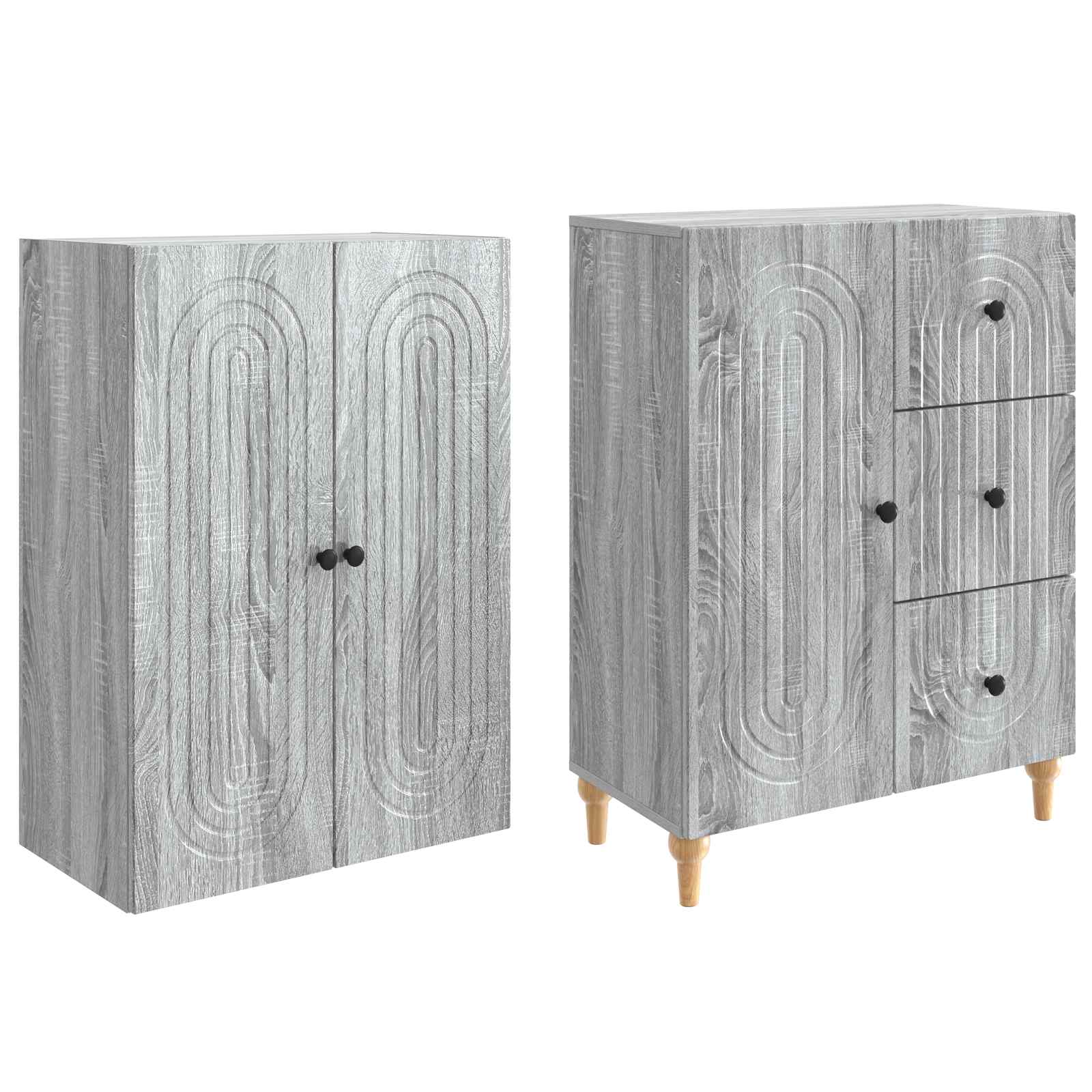 Ensemble de Meubles 2 pcs 66 x 34,5 x 90 cm Bois d'ingénierie - XIOS