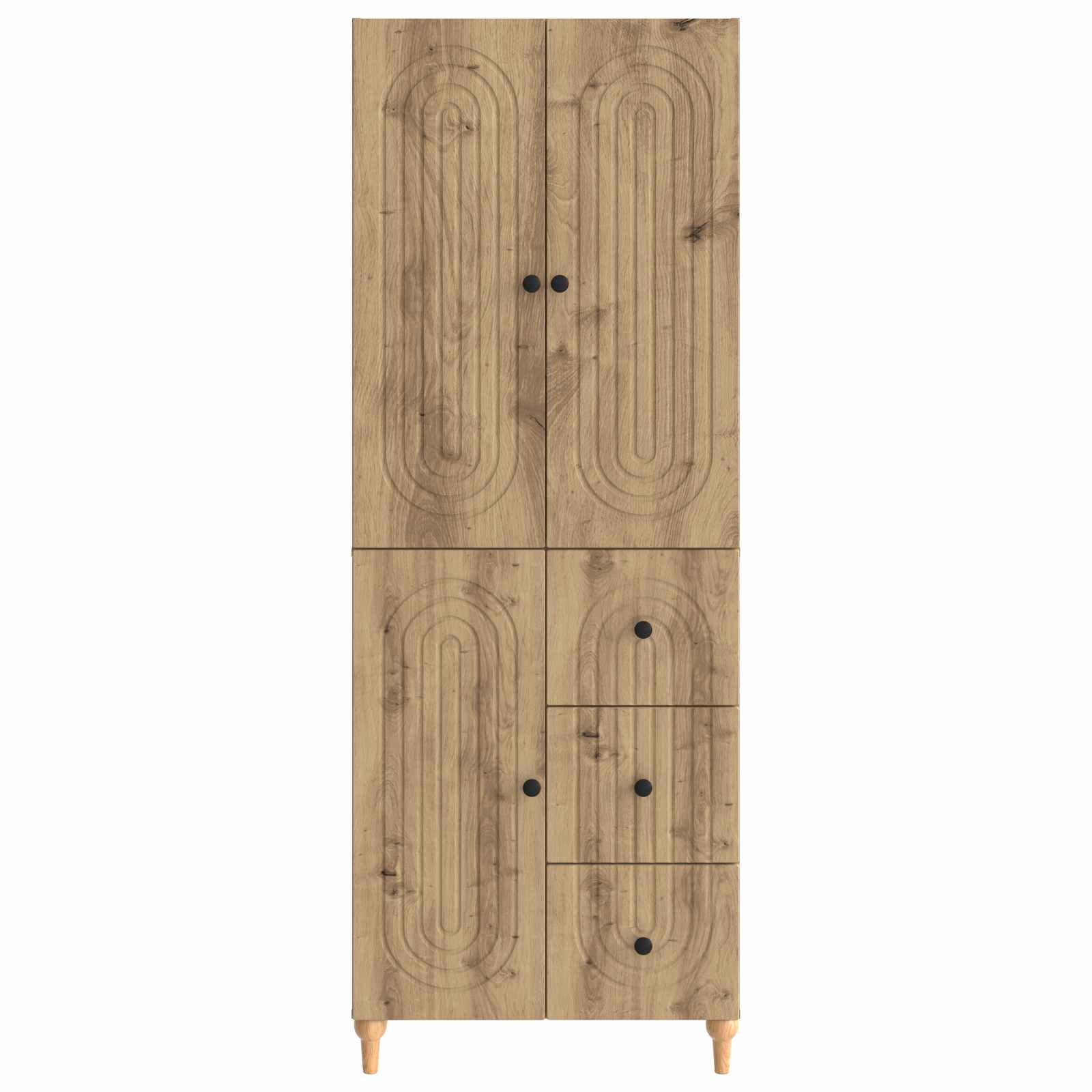 Ensemble de Meubles 2 pcs 66 x 34,5 x 90 cm Bois d'ingénierie - XIOS