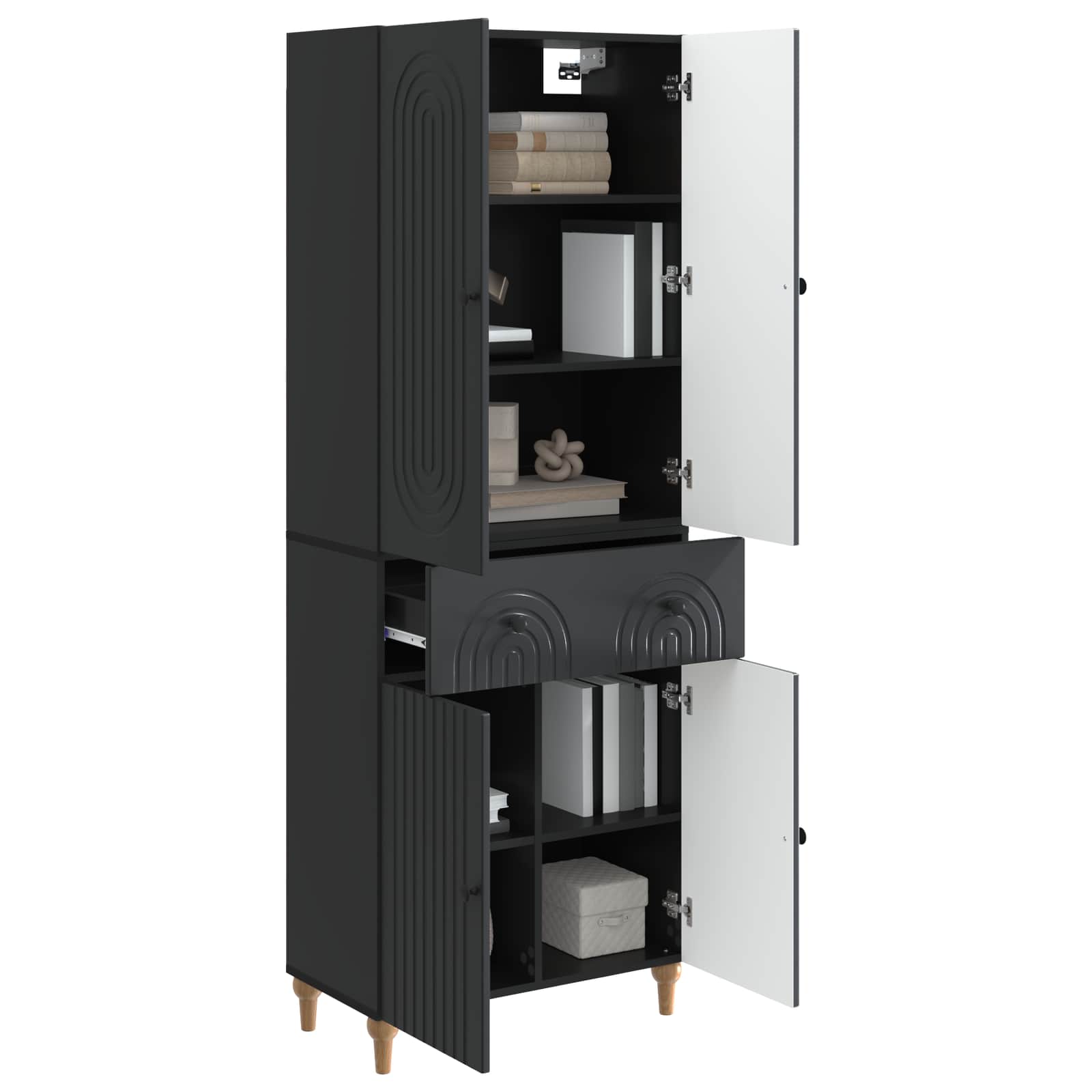 Ensemble de Meubles 2 pcs 66 x 34,5 x 90 cm Bois d'ingénierie - XIOS