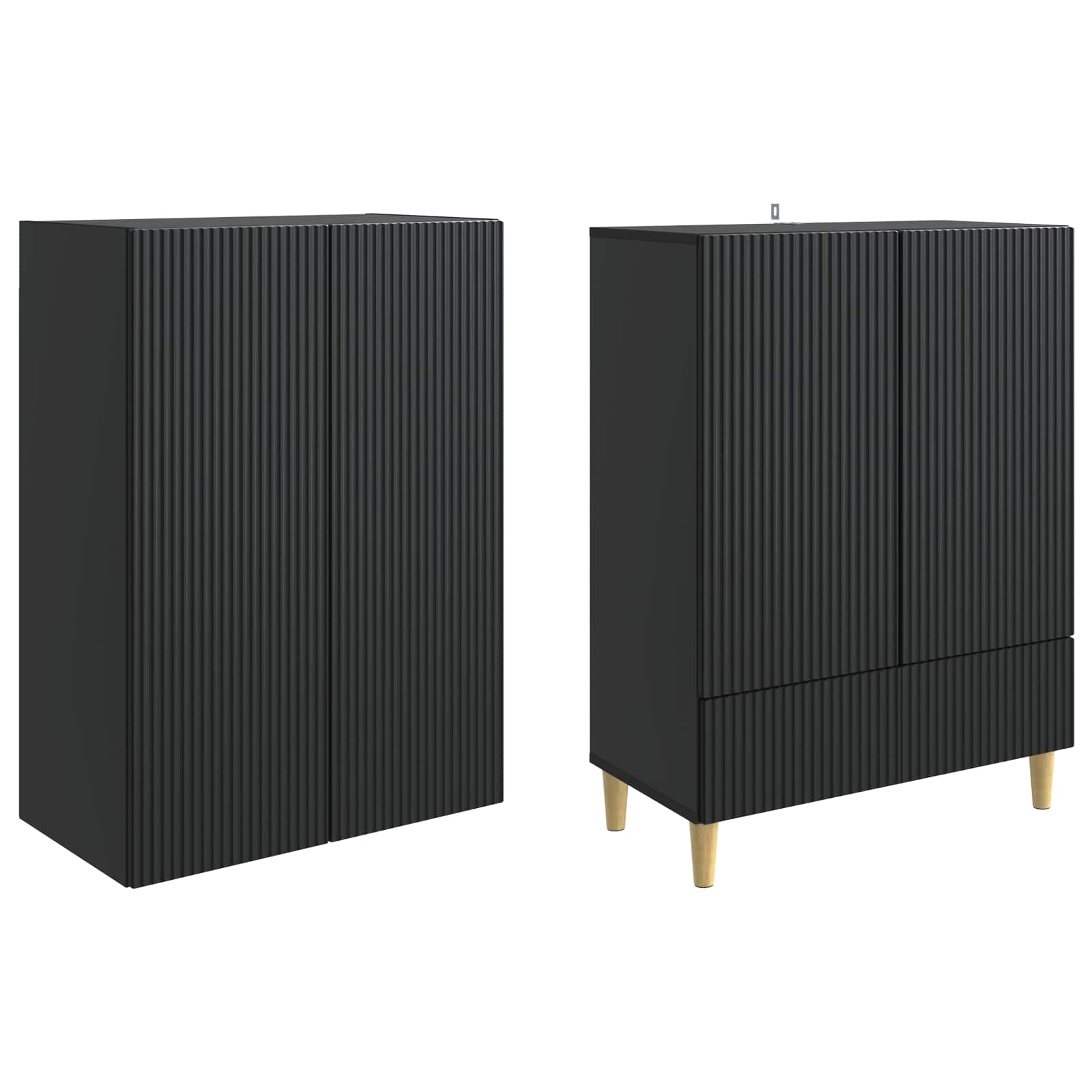 Ensemble de Meubles 2 pcs 66 x 34,5 x 95 cm Bois d'ingénierie - XIOS