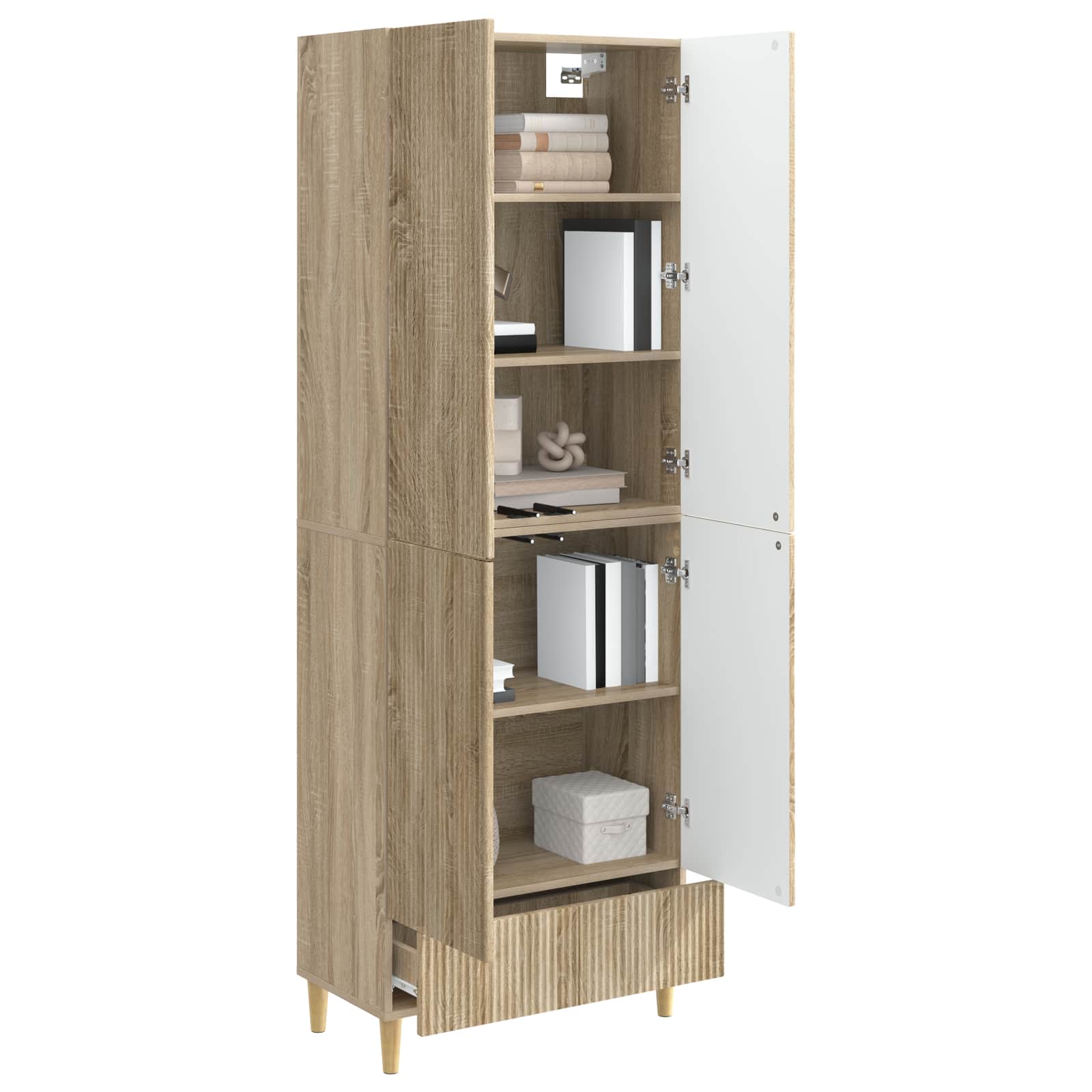 Ensemble de Meubles 2 pcs 66 x 34,5 x 95 cm Bois d'ingénierie - XIOS