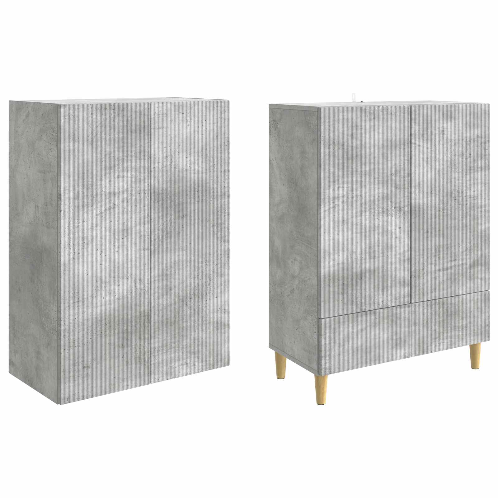 Ensemble de Meubles 2 pcs 66 x 34,5 x 95 cm Bois d'ingénierie - XIOS