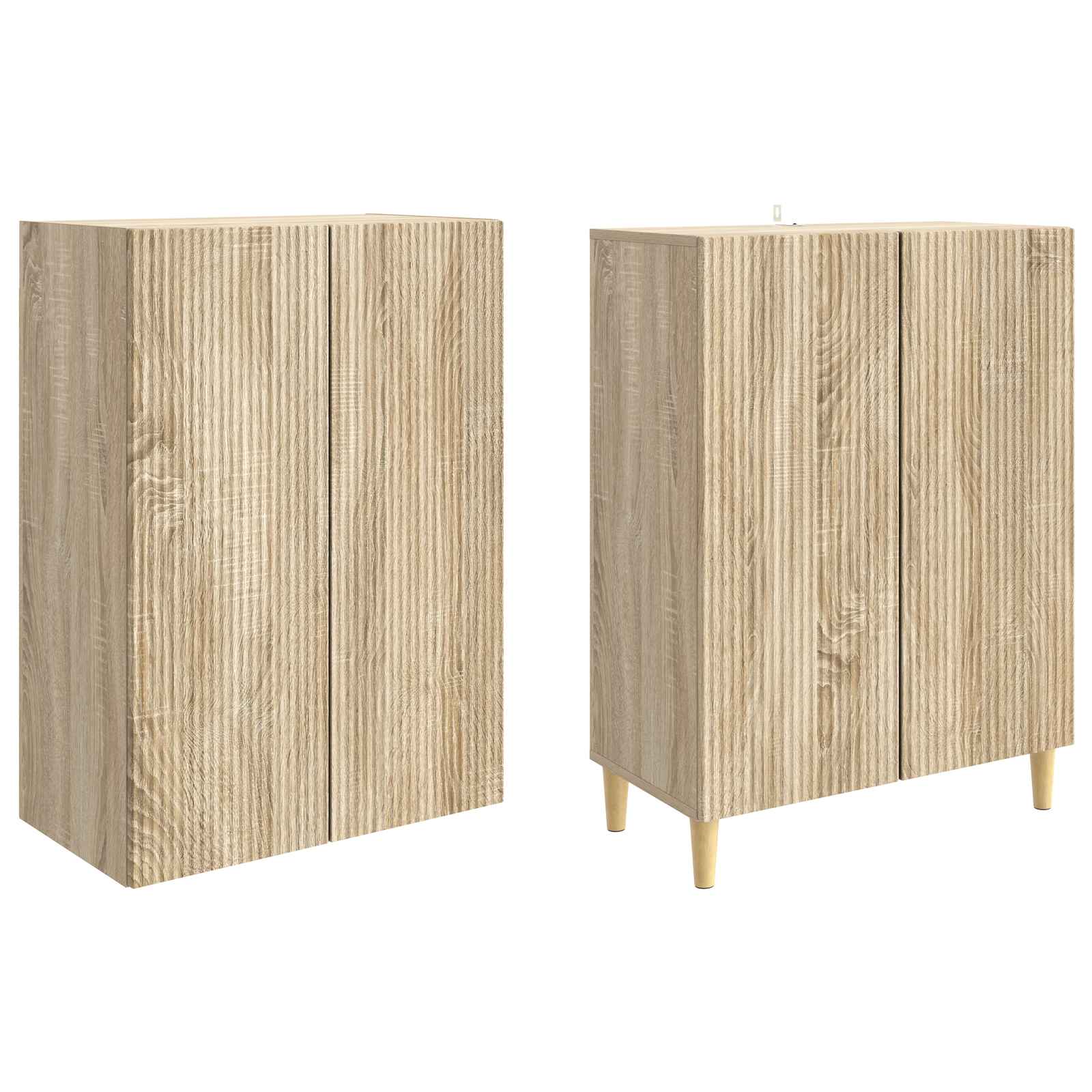 Ensemble de Meubles 2 pcs 66 x 34,5 x 90 cm Bois d'ingénierie - XIOS