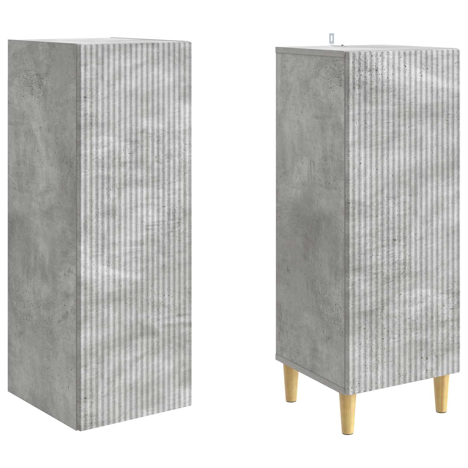 Ensemble de Meubles 2 pcs 33 x 34,5 x 90 cm Bois d'ingénierie - XIOS