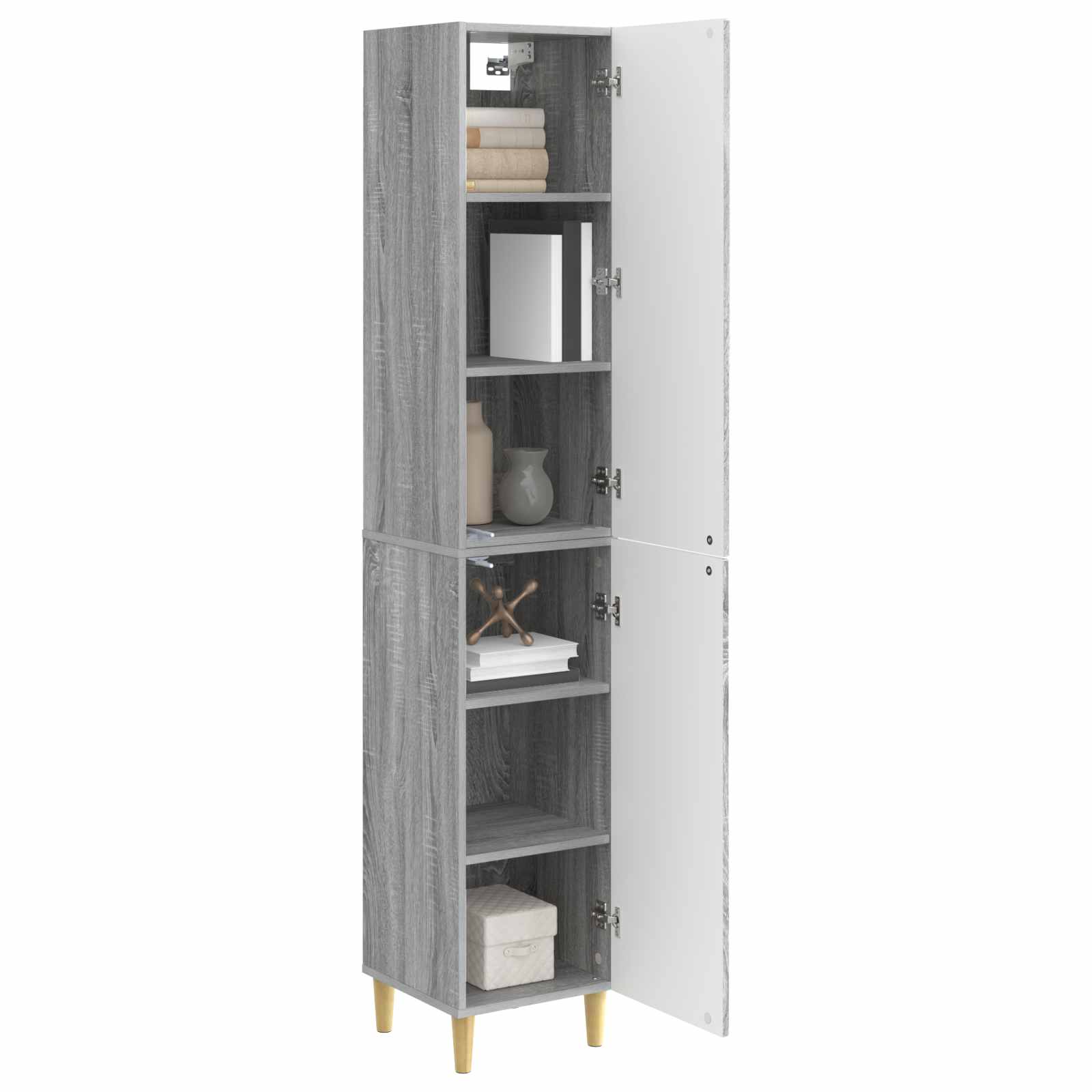 Ensemble de Meubles 2 pcs 33 x 34,5 x 90 cm Bois d'ingénierie - XIOS