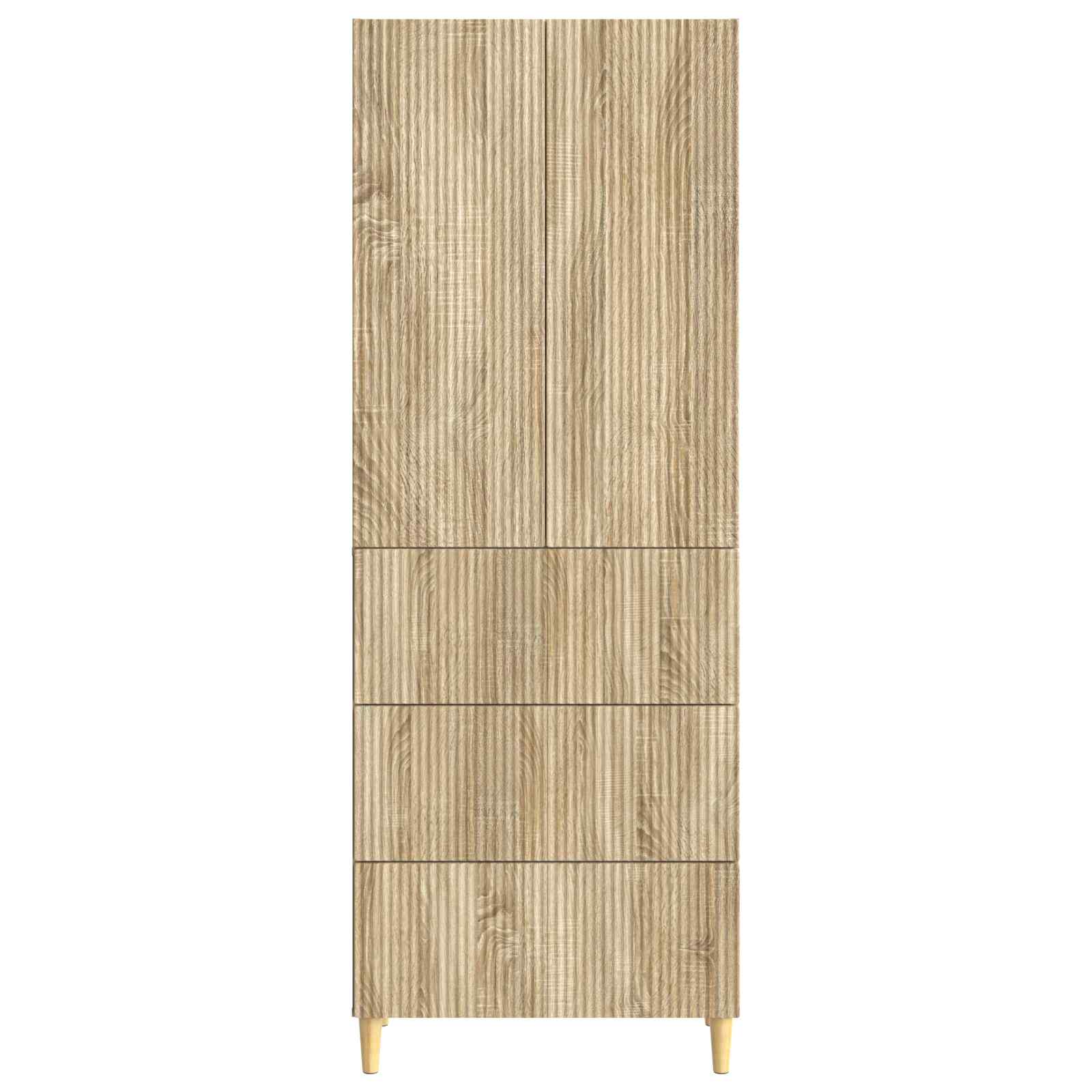 Ensemble de Meubles 2 pcs Chêne Sonoma 66 x 34,5 x 90 cm - XIOS