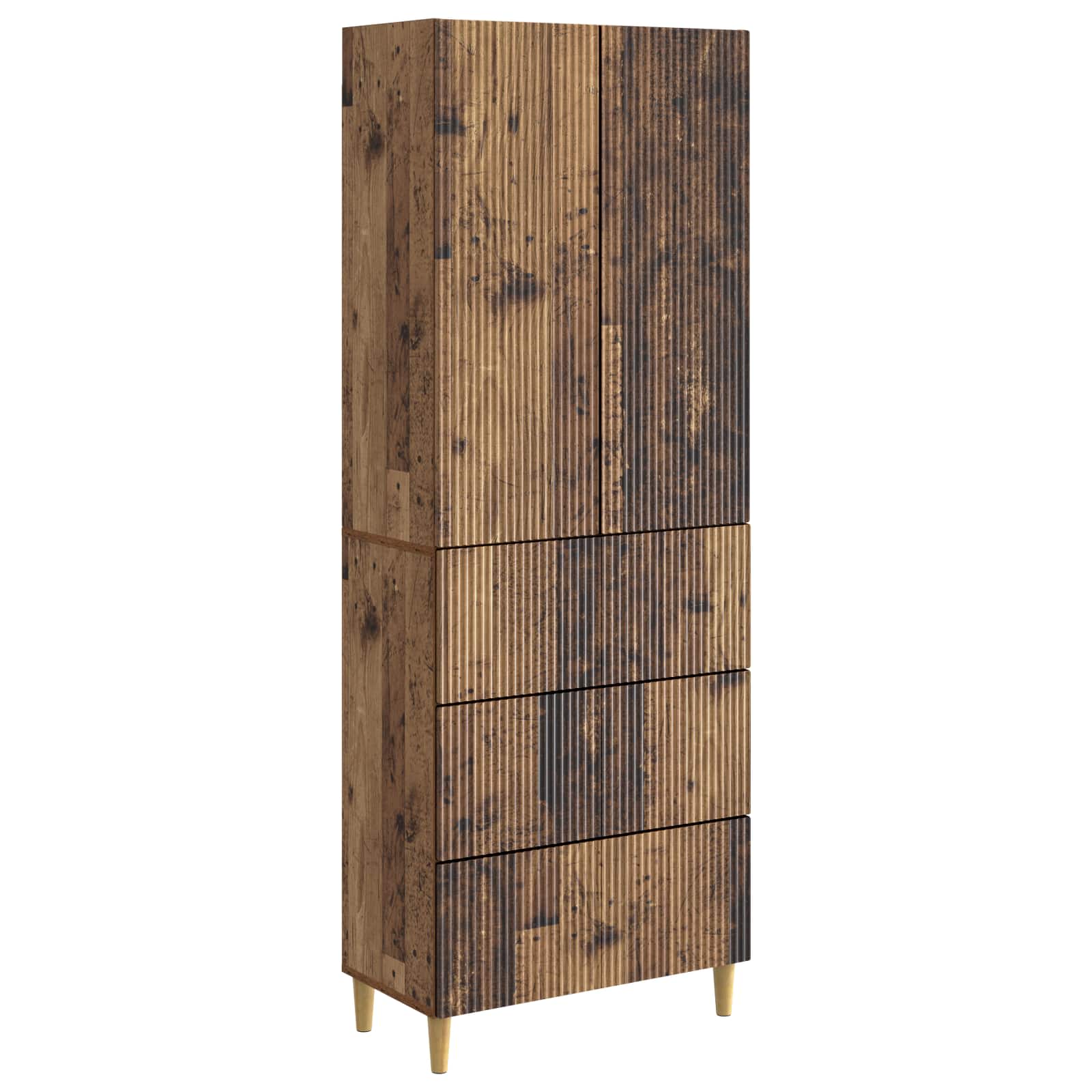 Ensemble de Meubles 2 pcs 66 x 34,5 x 90 cm Bois d'ingénierie - XIOS