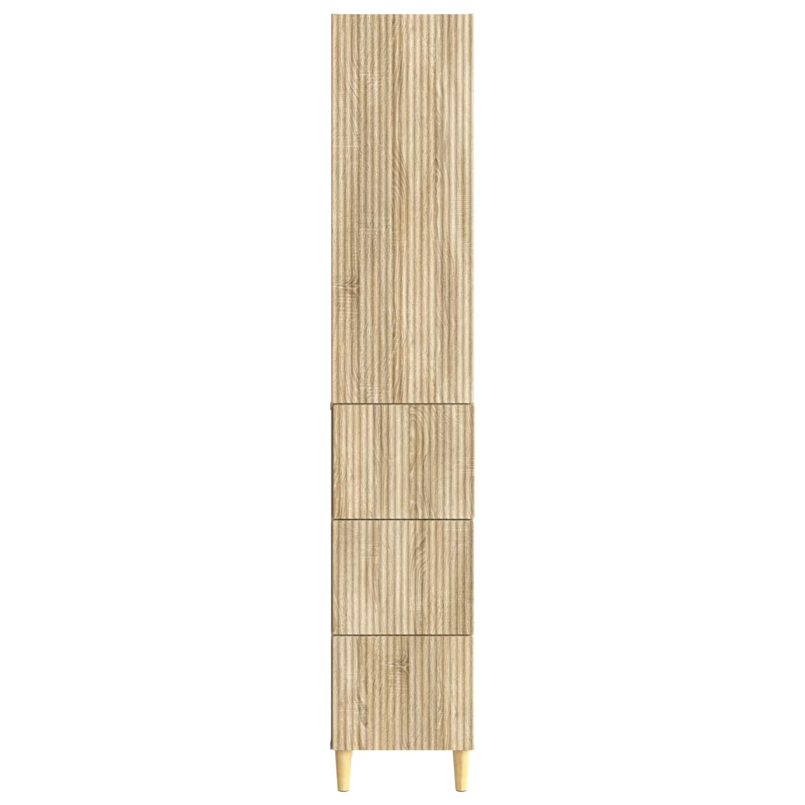 Ensemble de Meubles 2 pcs 33 x 34,5 x 90 cm Bois d'ingénierie - XIOS