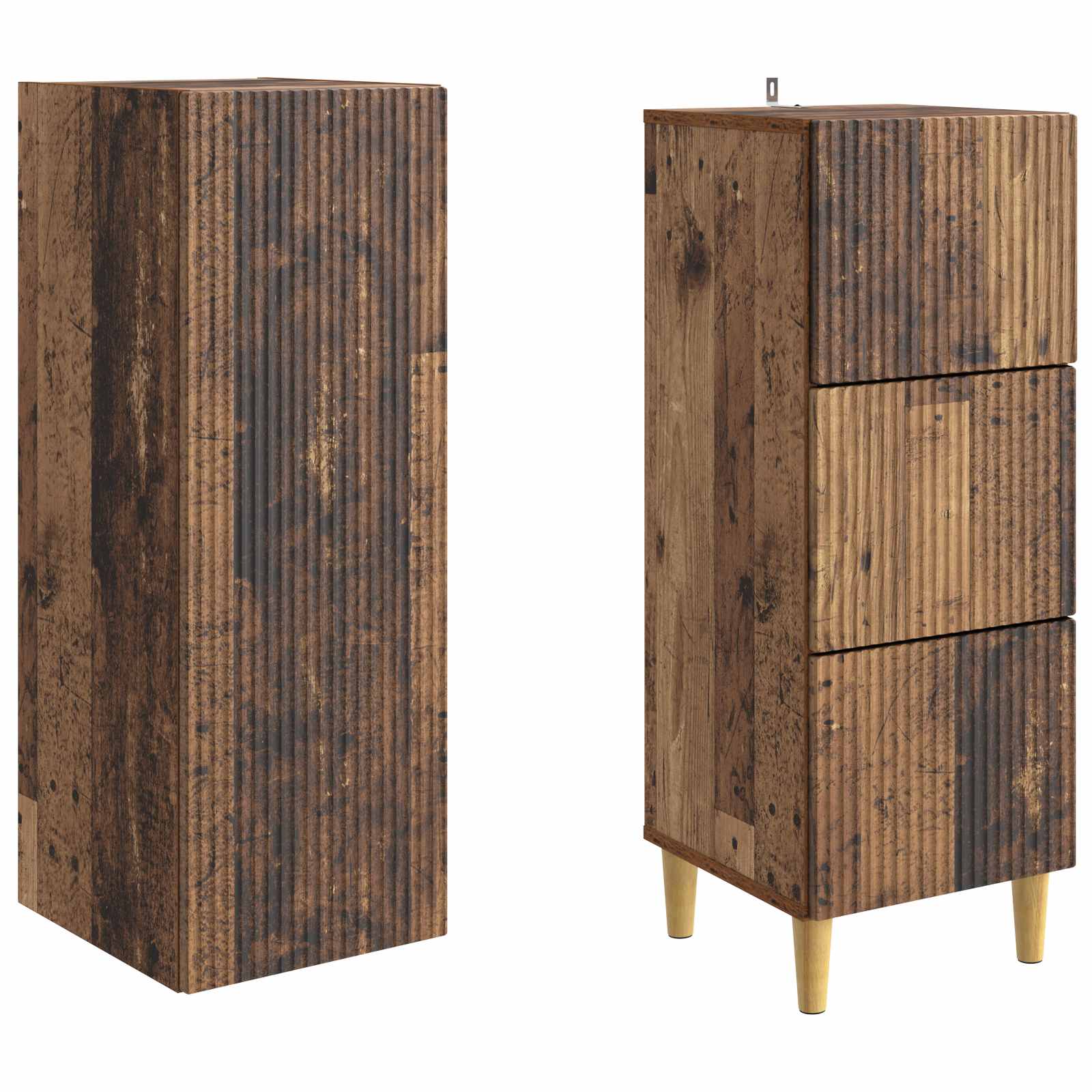 Ensemble de Meubles 2 pcs 33 x 34,5 x 90 cm Bois d'ingénierie - XIOS