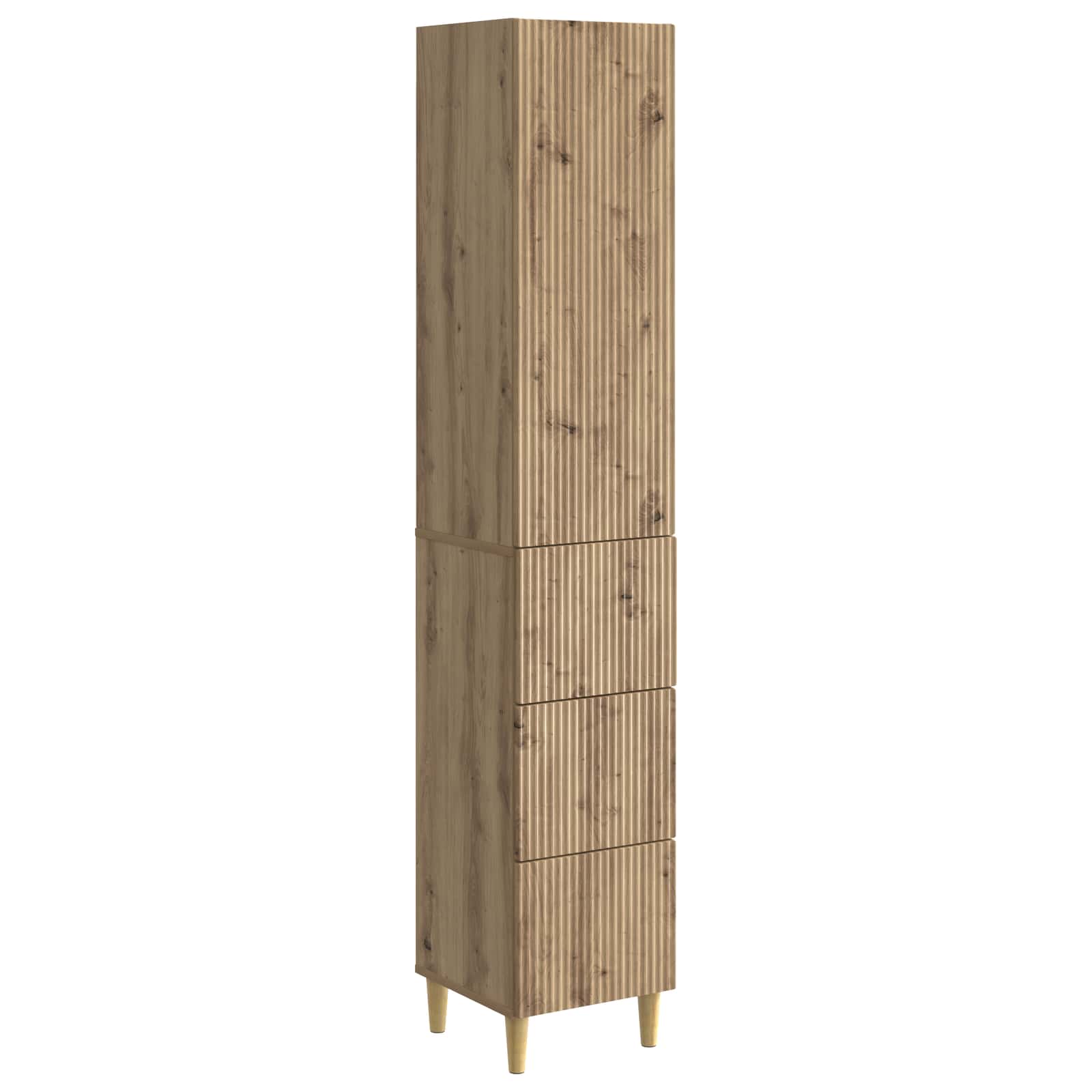 Ensemble de Meubles 2 pcs 33 x 34,5 x 90 cm Bois d'ingénierie - XIOS