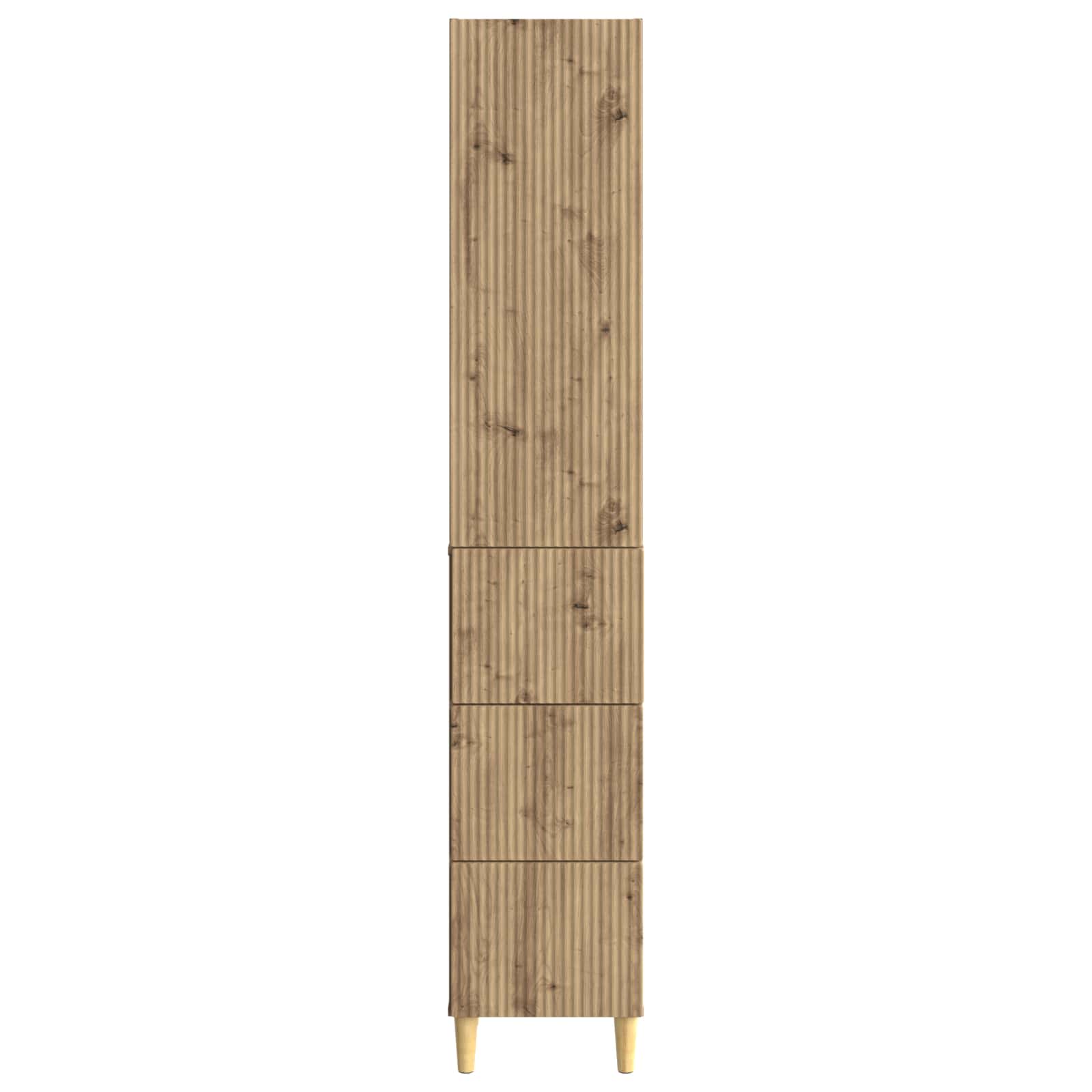 Ensemble de Meubles 2 pcs 33 x 34,5 x 90 cm Bois d'ingénierie - XIOS