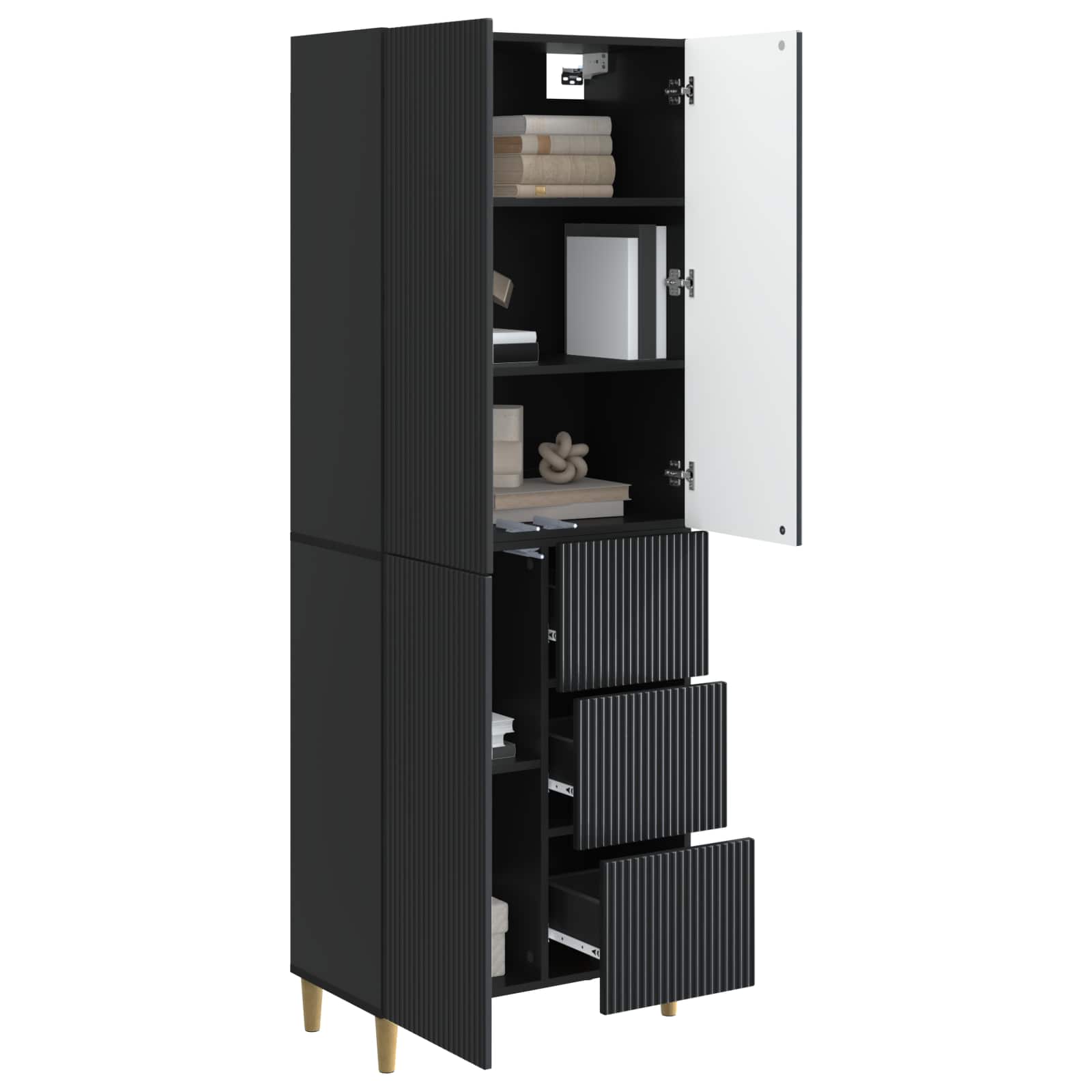 Ensemble de Meubles 2 pcs 66 x 34,5 x 90 cm Bois d'ingénierie - XIOS