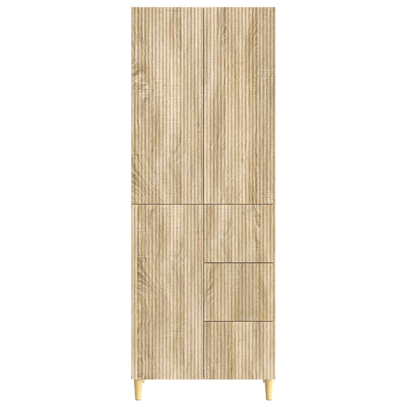 Ensemble de Meubles 2 pcs 66 x 34,5 x 90 cm Bois d'ingénierie - XIOS
