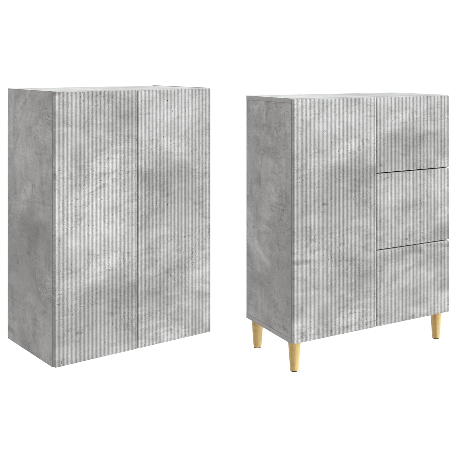 Ensemble de Meubles 2 pcs 66 x 34,5 x 90 cm Bois d'ingénierie - XIOS