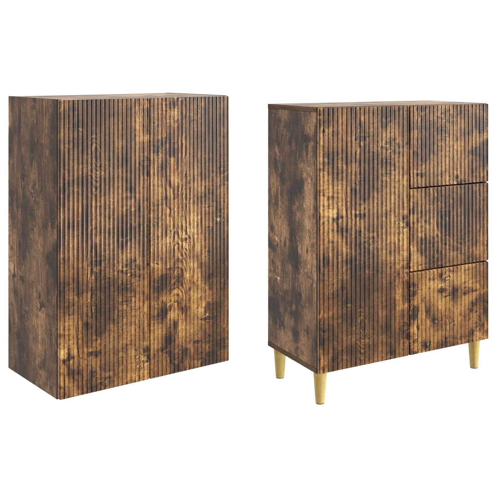 Ensemble de Meubles 2 pcs 66 x 34,5 x 90 cm Bois d'ingénierie - XIOS