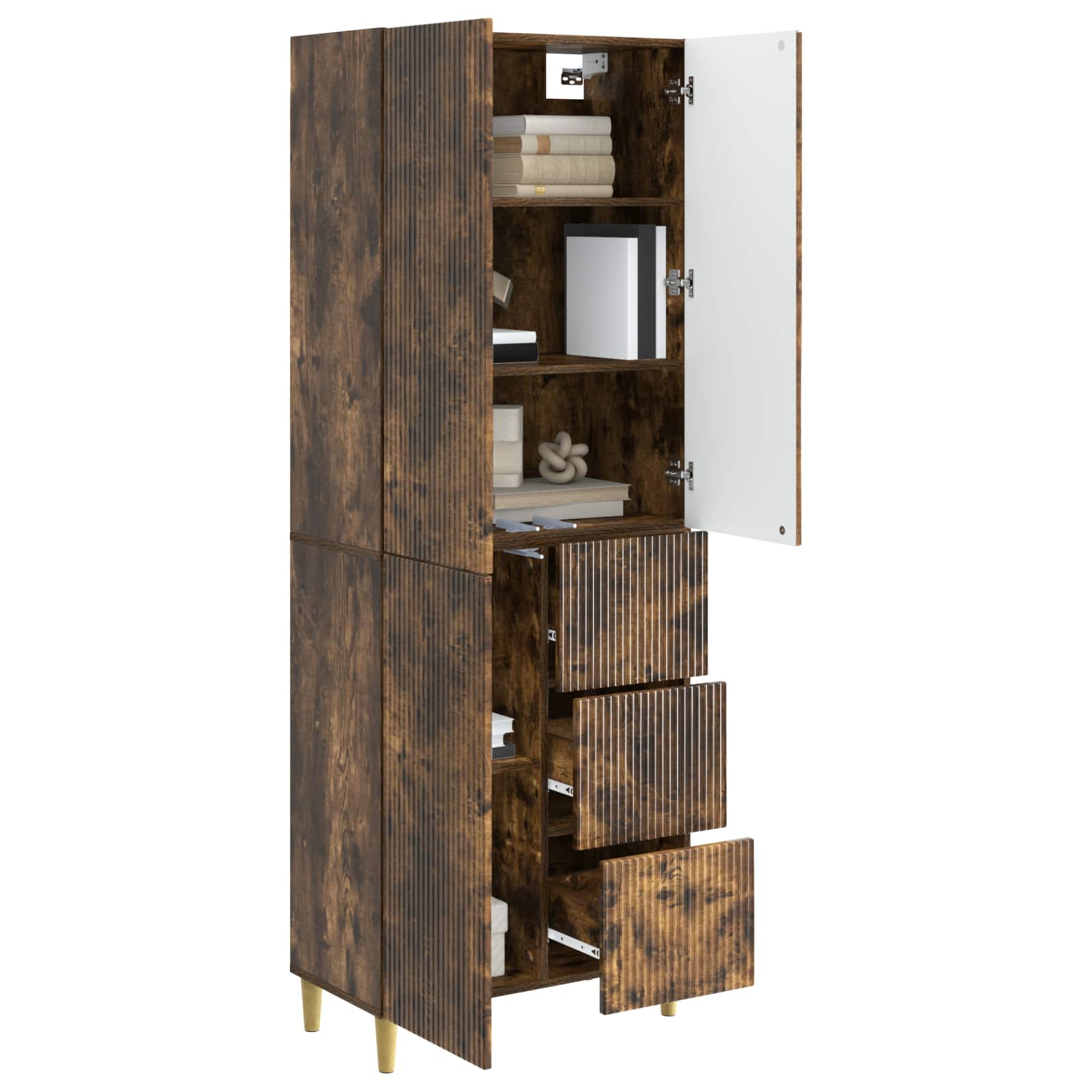 Ensemble de Meubles 2 pcs 66 x 34,5 x 90 cm Bois d'ingénierie - XIOS