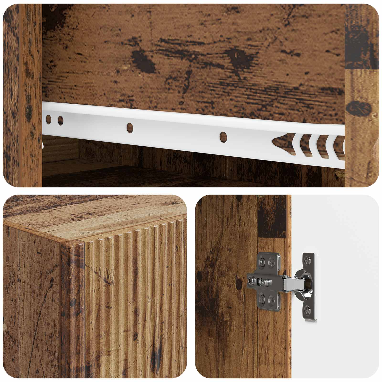 Ensemble de Meubles 2 pcs 66 x 34,5 x 90 cm Bois d'ingénierie
