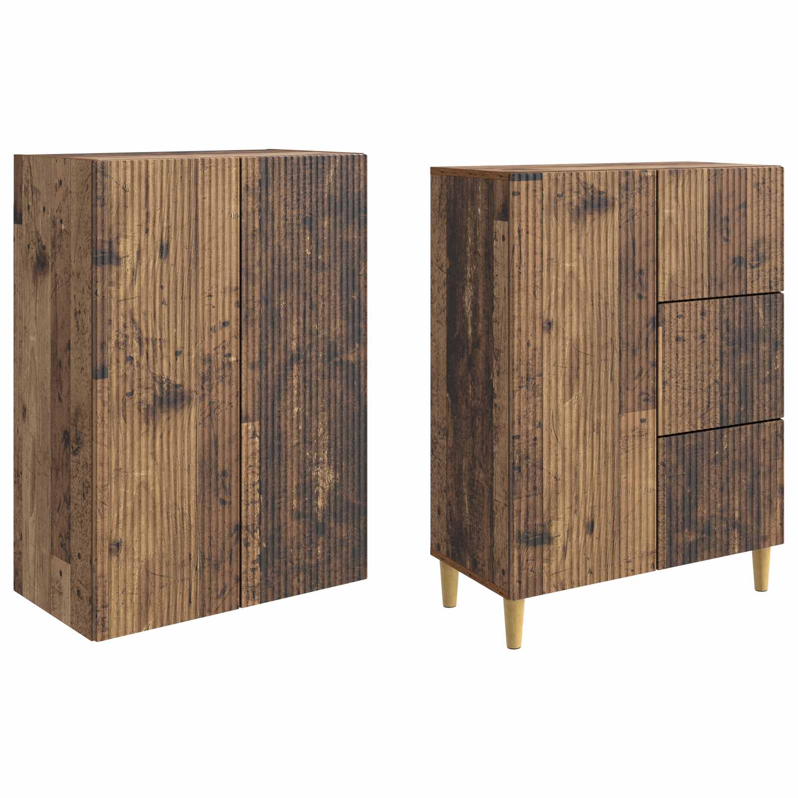 Ensemble de Meubles 2 pcs 66 x 34,5 x 90 cm Bois d'ingénierie