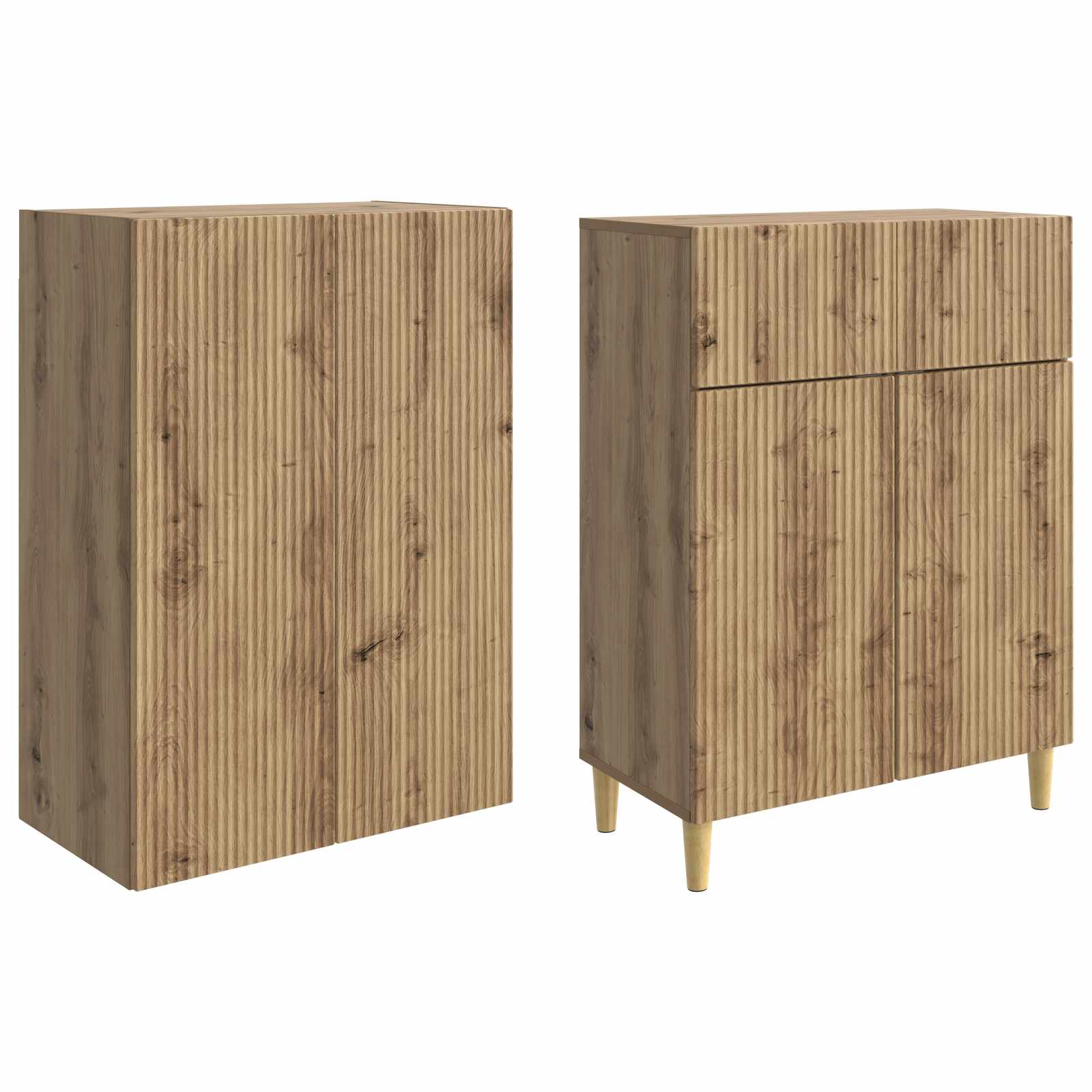 Ensemble de Meubles 2 pcs 66 x 34,5 x 90 cm Bois d'ingénierie - XIOS