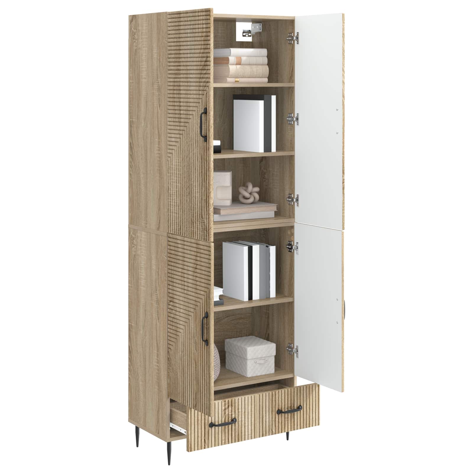 Ensemble de Meubles 2 pcs 66 x 34,5 x 95 cm Bois d'ingénierie - XIOS