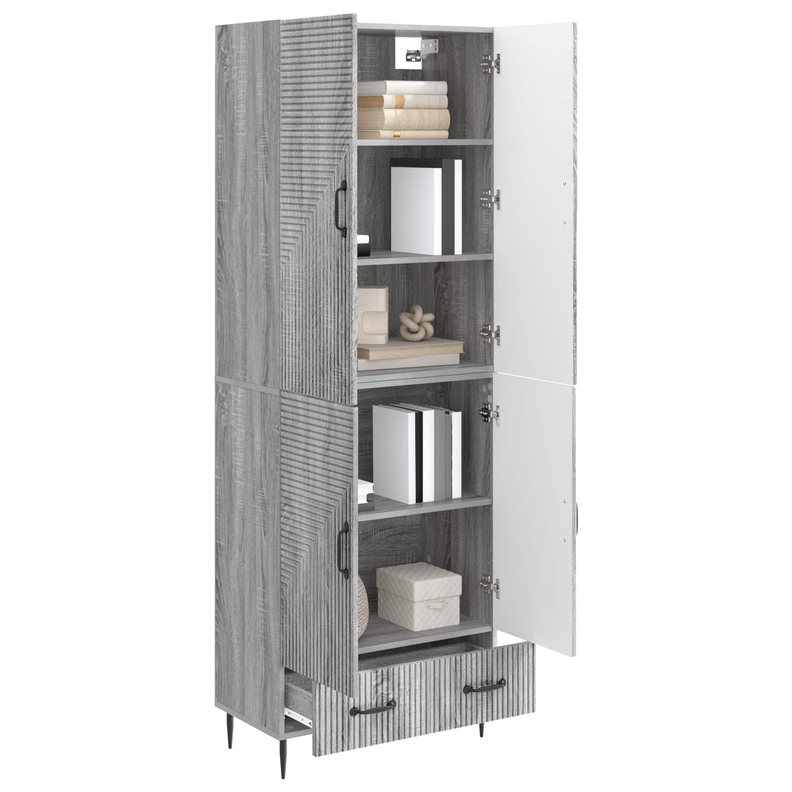 Ensemble de Meubles 2 pcs 66 x 34,5 x 95 cm Bois d'ingénierie - XIOS