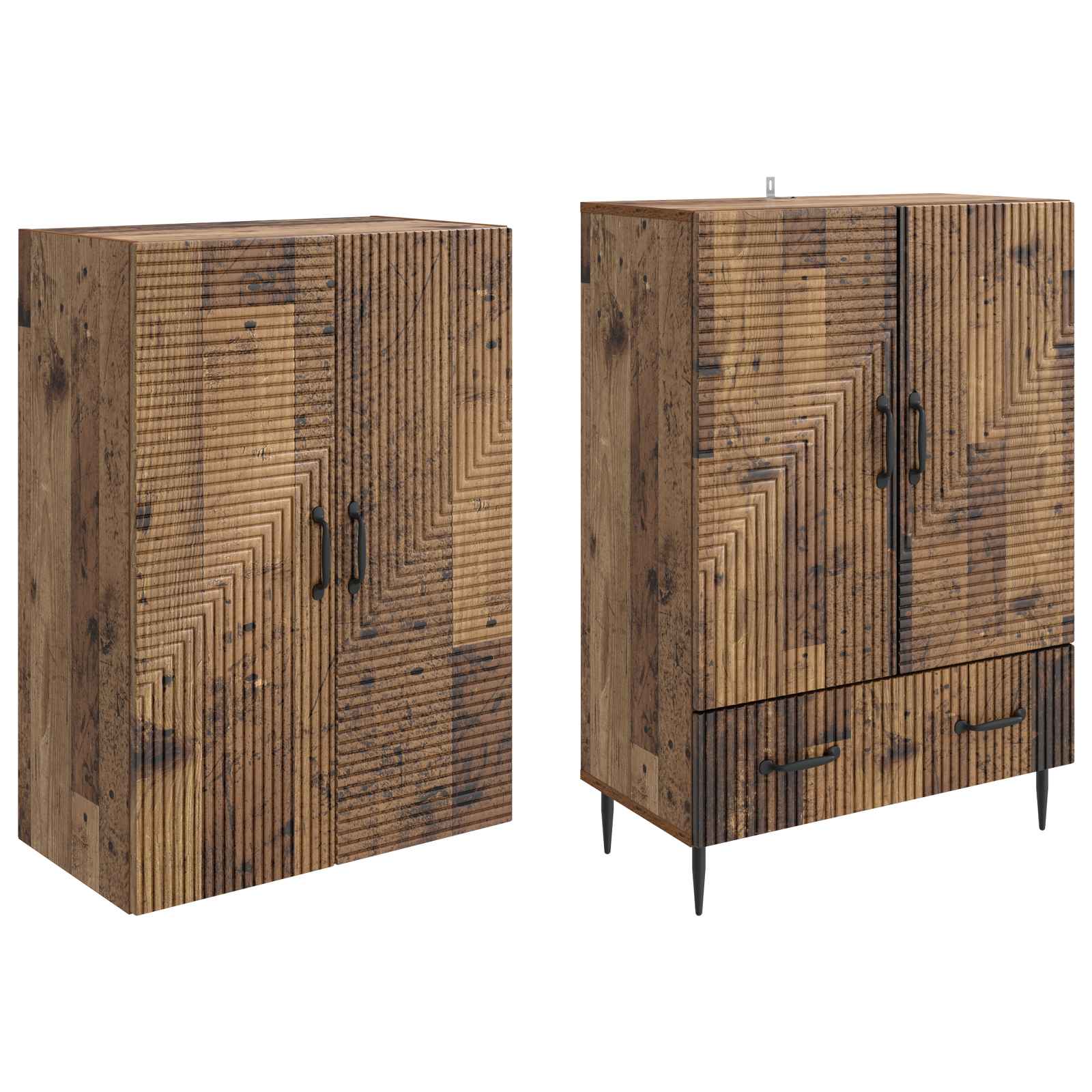 Ensemble de Meubles 2 pcs 66 x 34,5 x 95 cm Bois d'ingénierie - XIOS