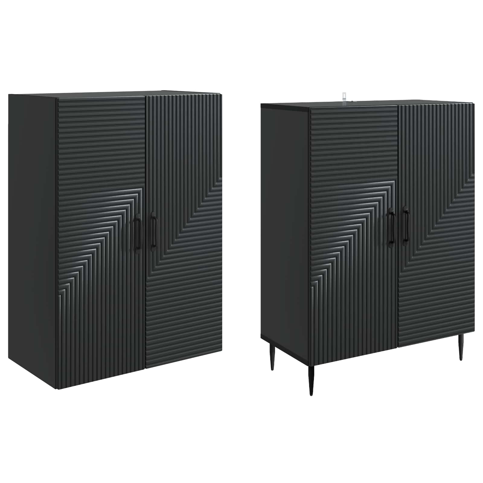 Ensemble de Meubles 2 pcs 66 x 34,5 x 89,5 cm Bois d'ingénierie - XIOS