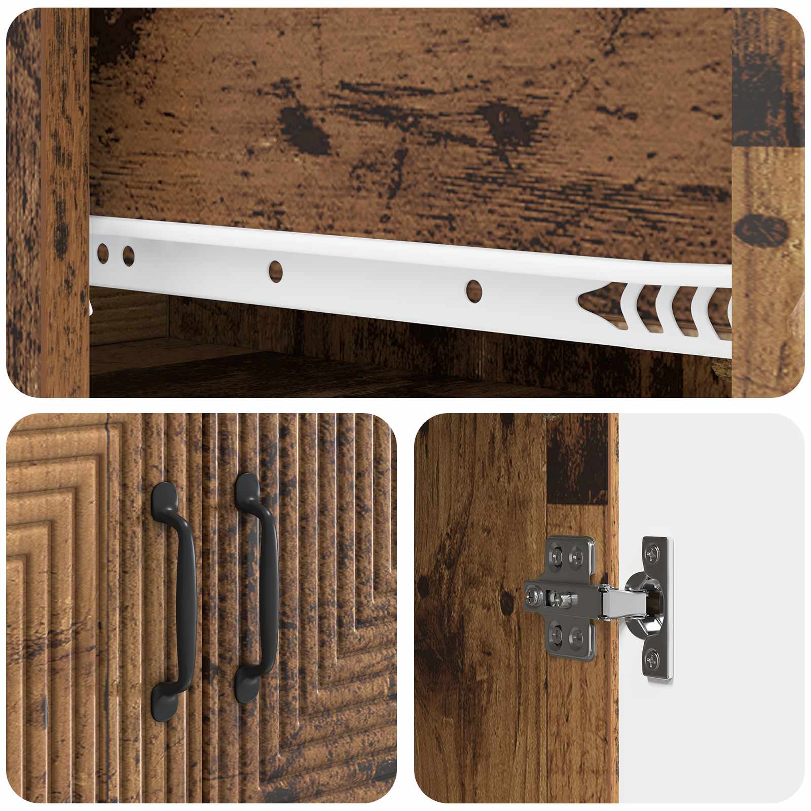 Ensemble de Meubles 2 pcs 66 x 34,5 x 89,5 cm Bois d'ingénierie - XIOS