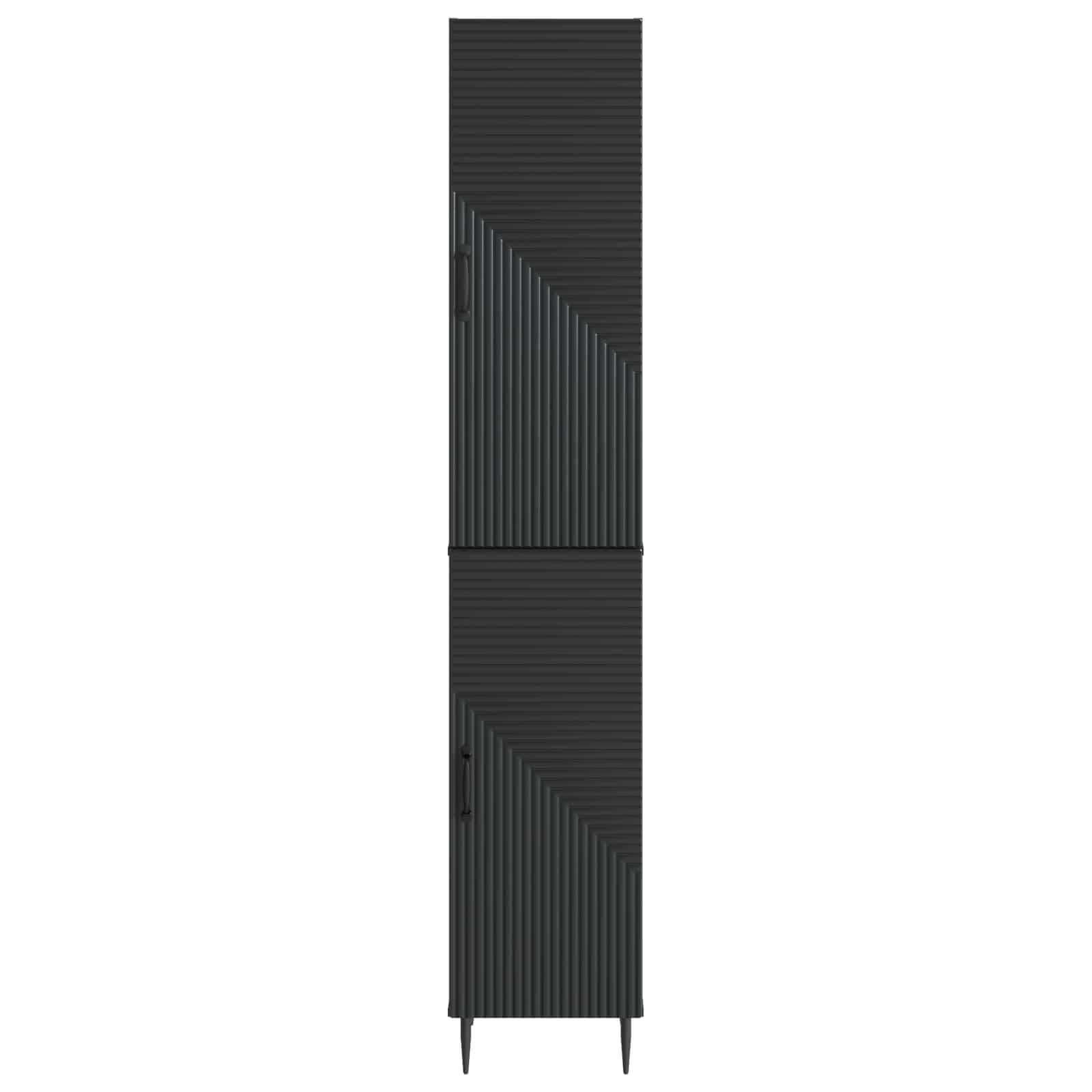 Ensemble de Meubles 2 pcs Noir 33 x 34,5 x 89,5 cm