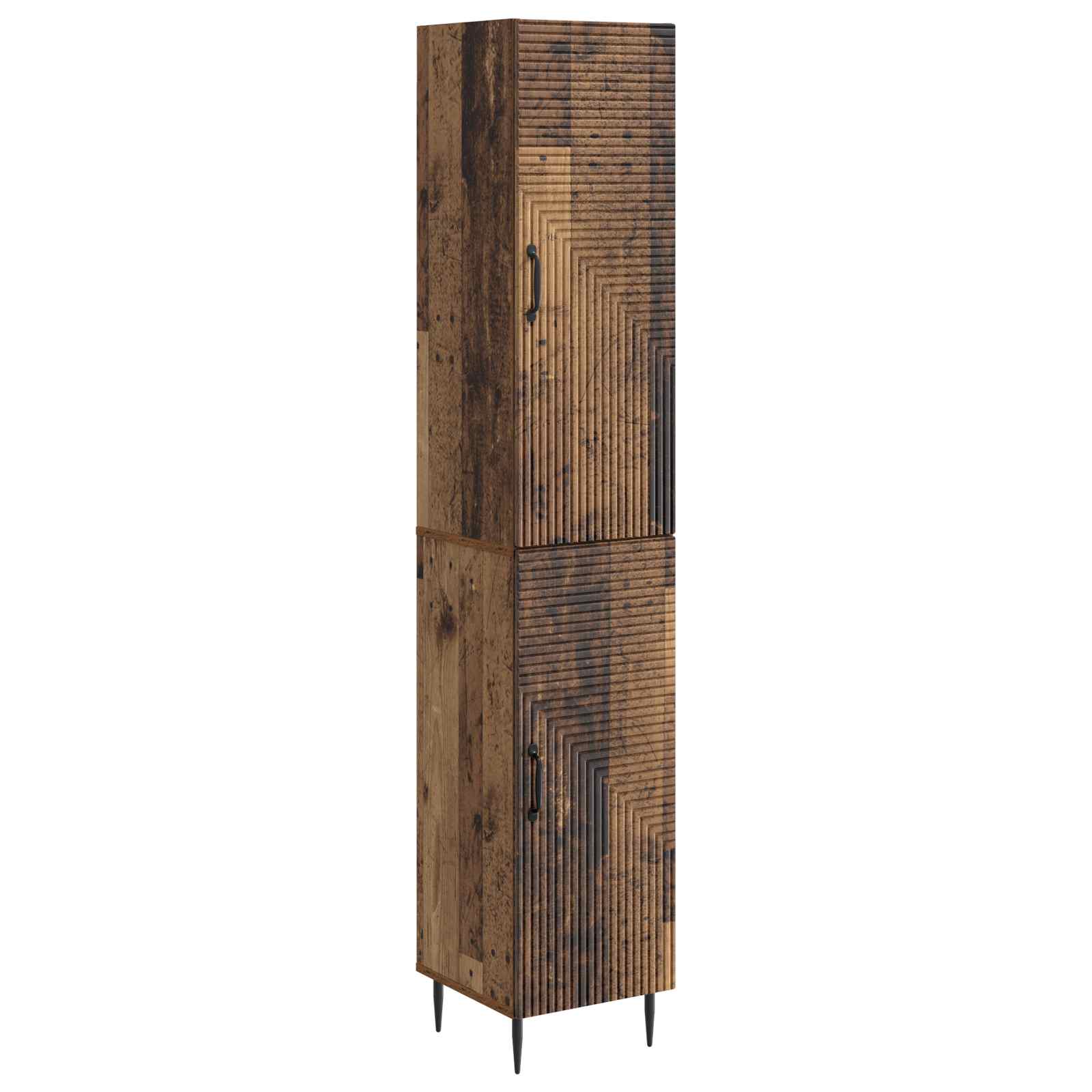 Ensemble de Meubles 2 pcs Bois ancien 33 x 34,5 x 89,5 cm
