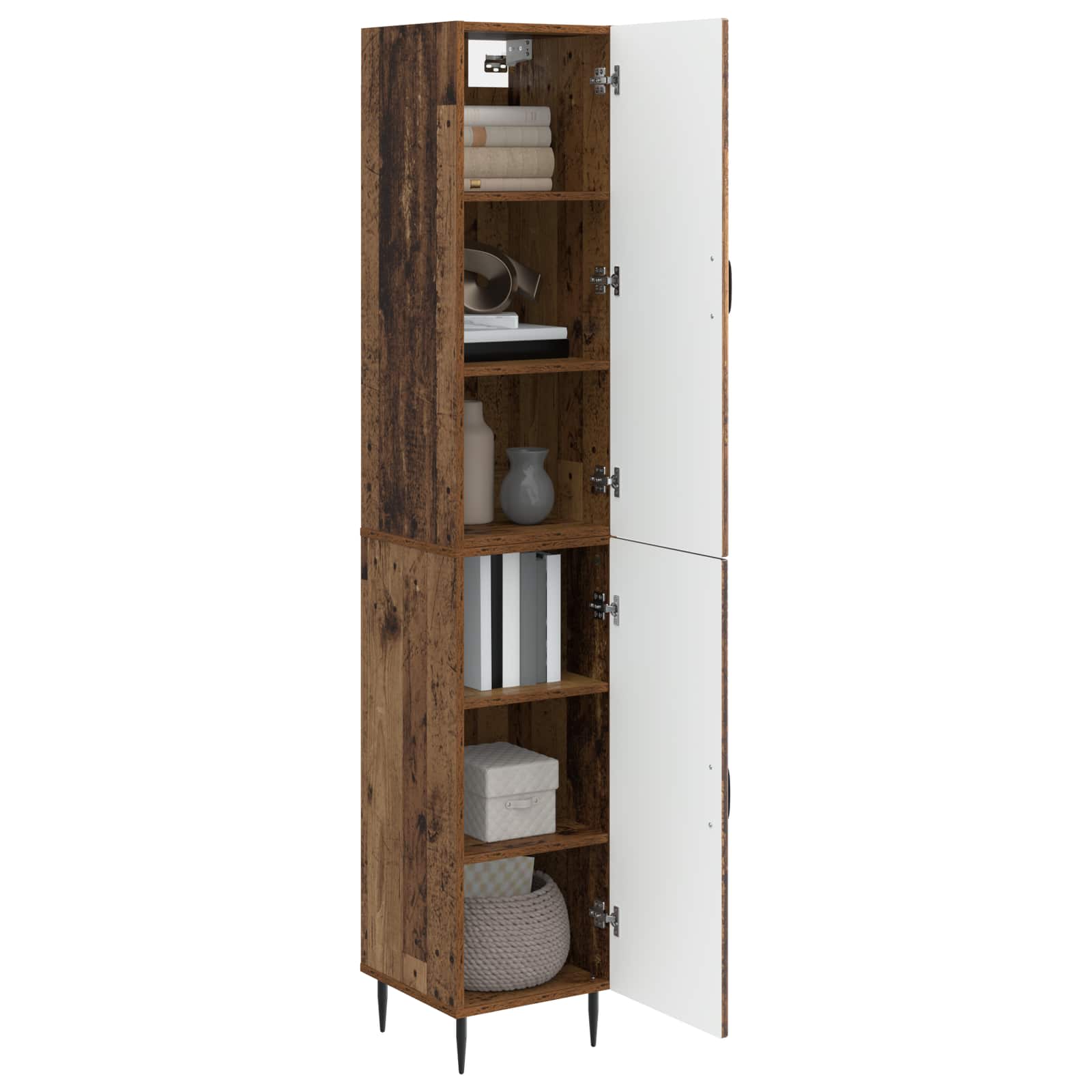 Ensemble de Meubles 2 pcs Bois ancien 33 x 34,5 x 89,5 cm