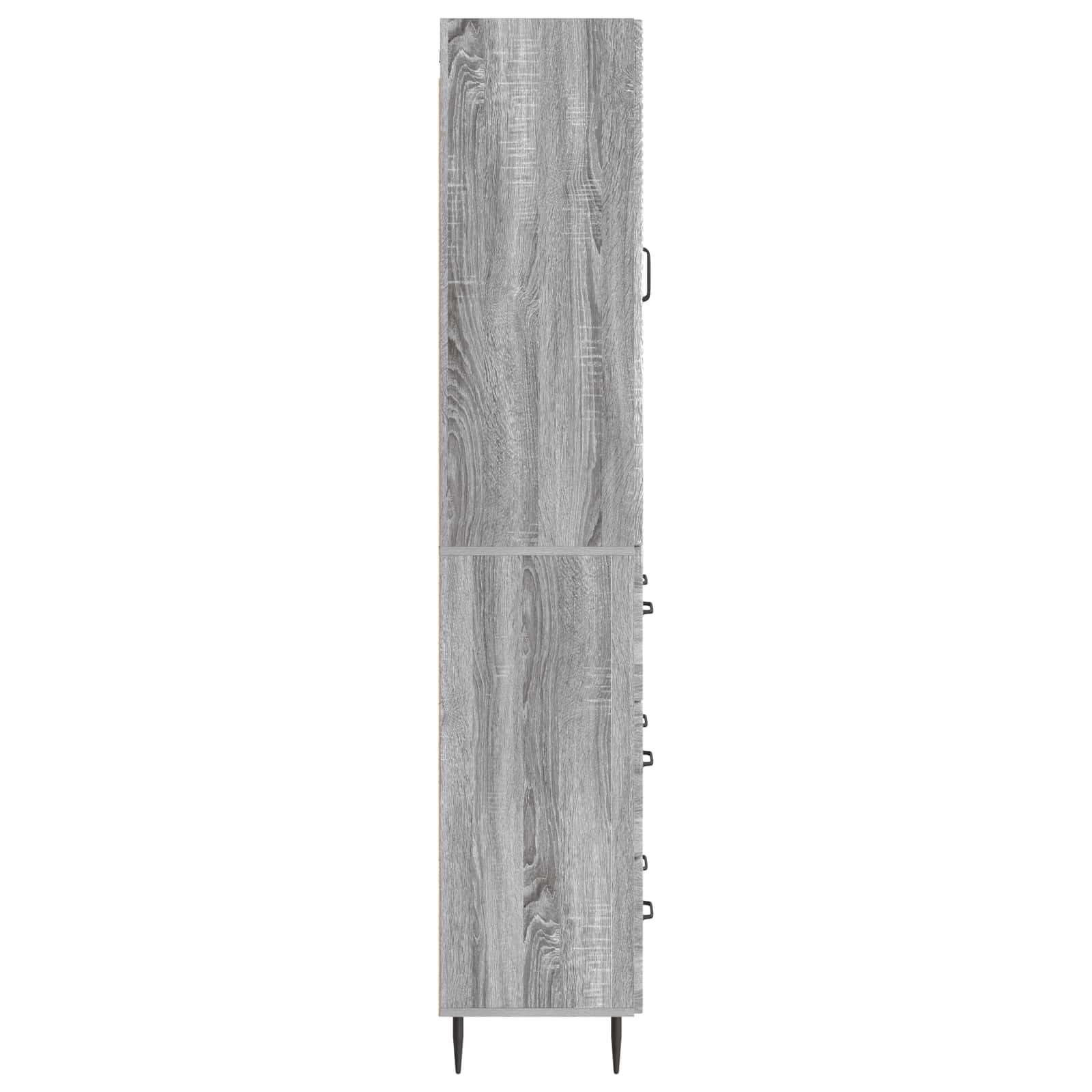 Ensemble de Meubles 2 pcs Sonoma gris 66 x 34,5 x 90 cm - XIOS