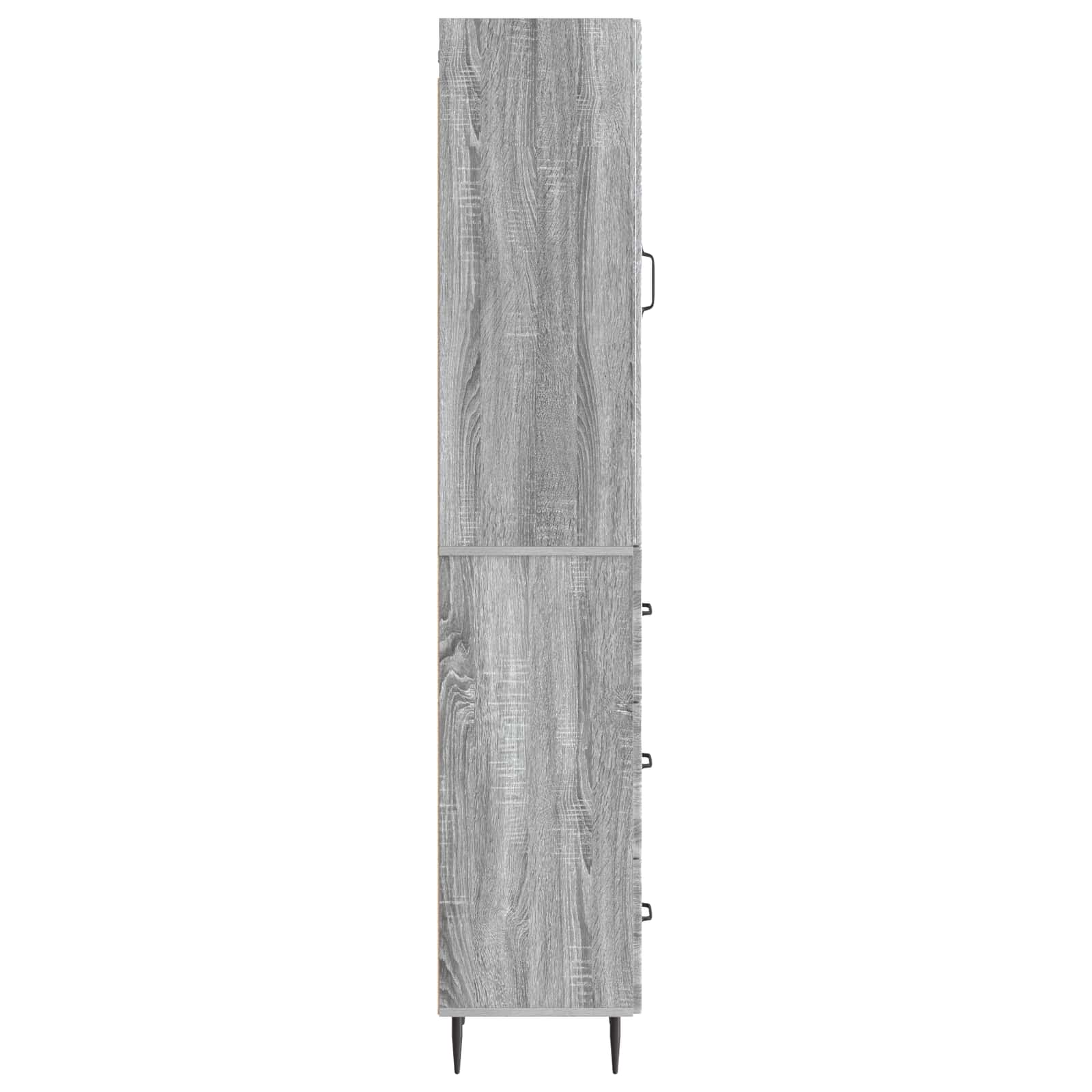 Ensemble de Meubles 2 pcs Sonoma gris 33 x 34,5 x 90 cm - XIOS