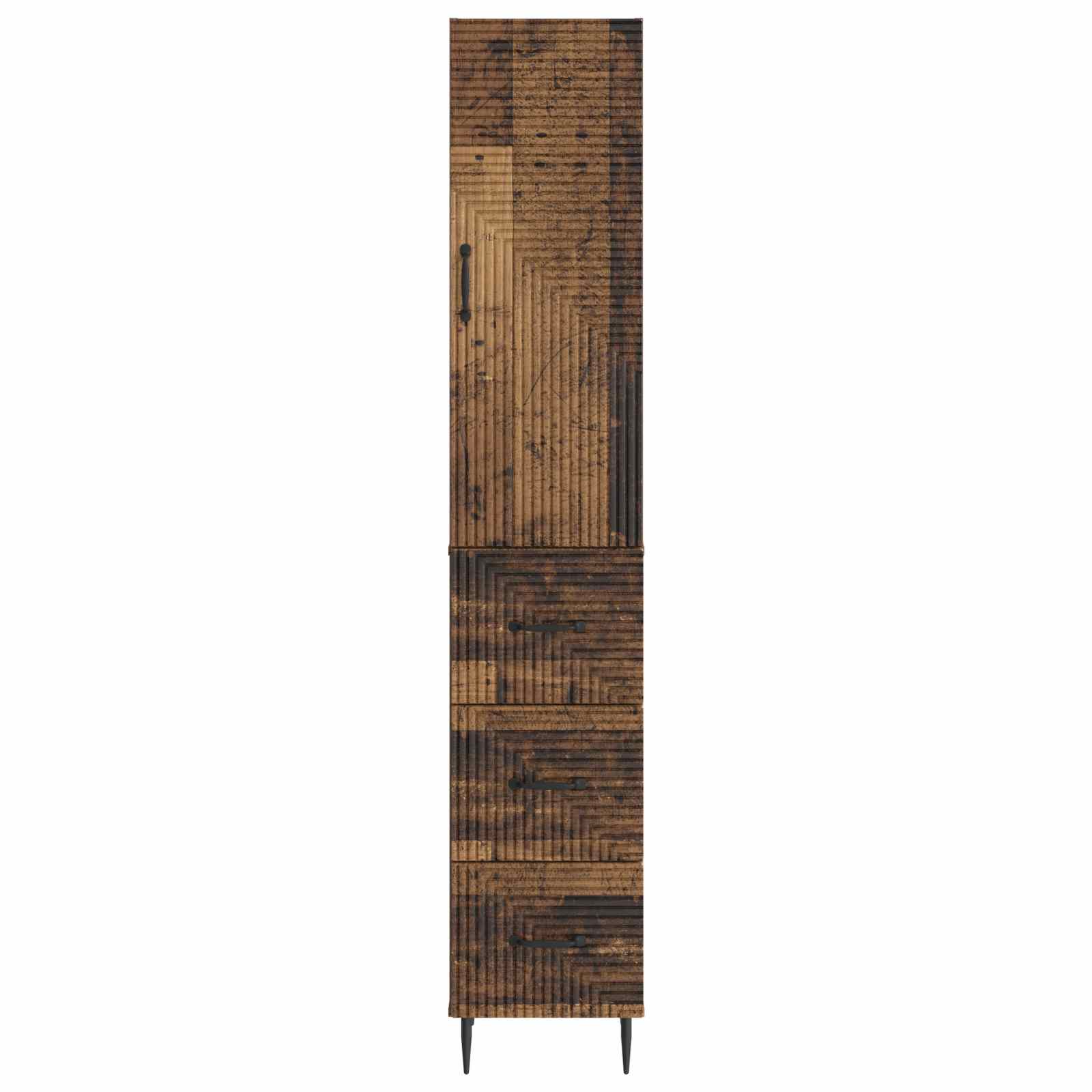 Ensemble de Meubles 2 pcs Bois ancien 33 x 34,5 x 90 cm - XIOS