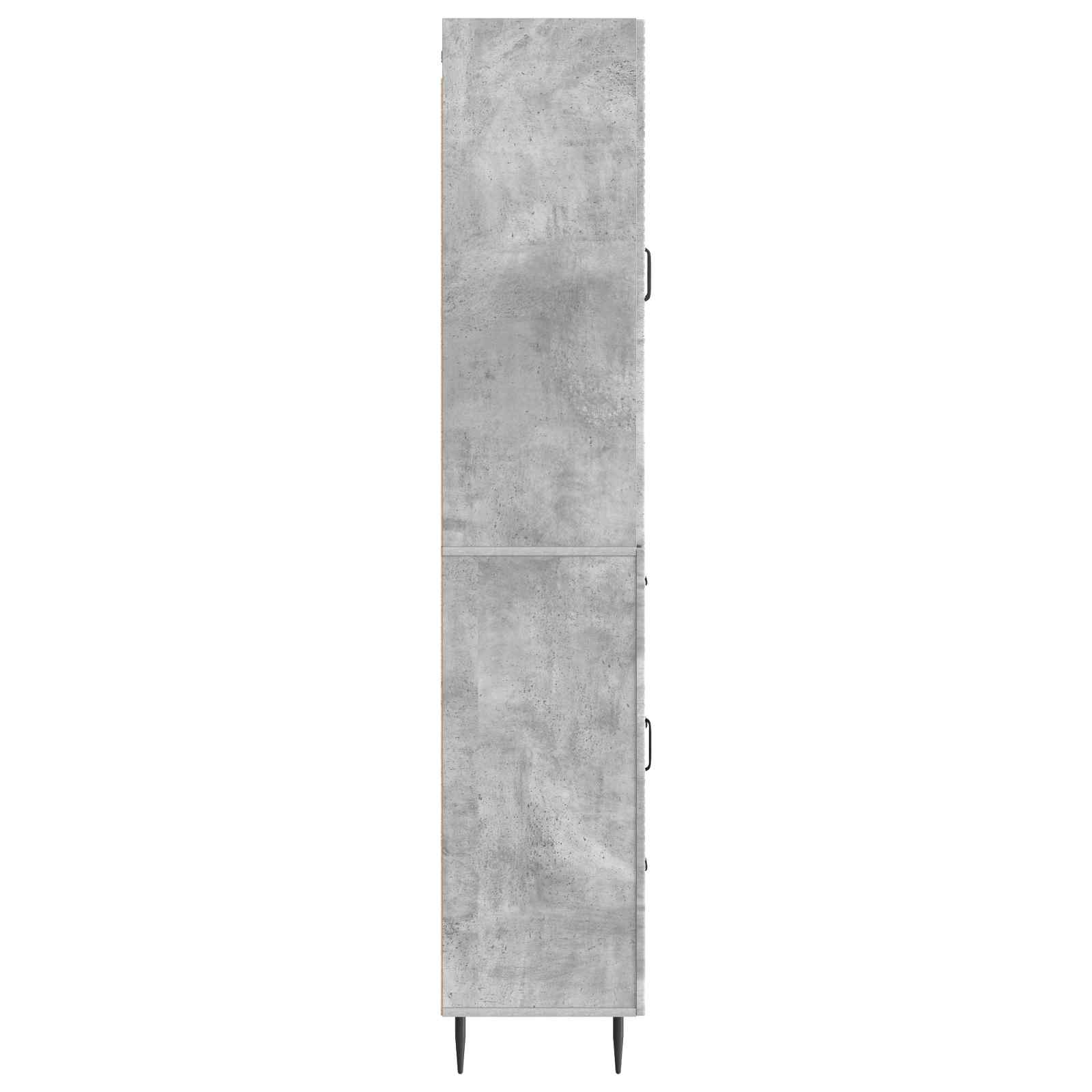 Ensemble de Meubles 2 pcs Gris béton 66 x 34,5 x 89,5 cm - XIOS