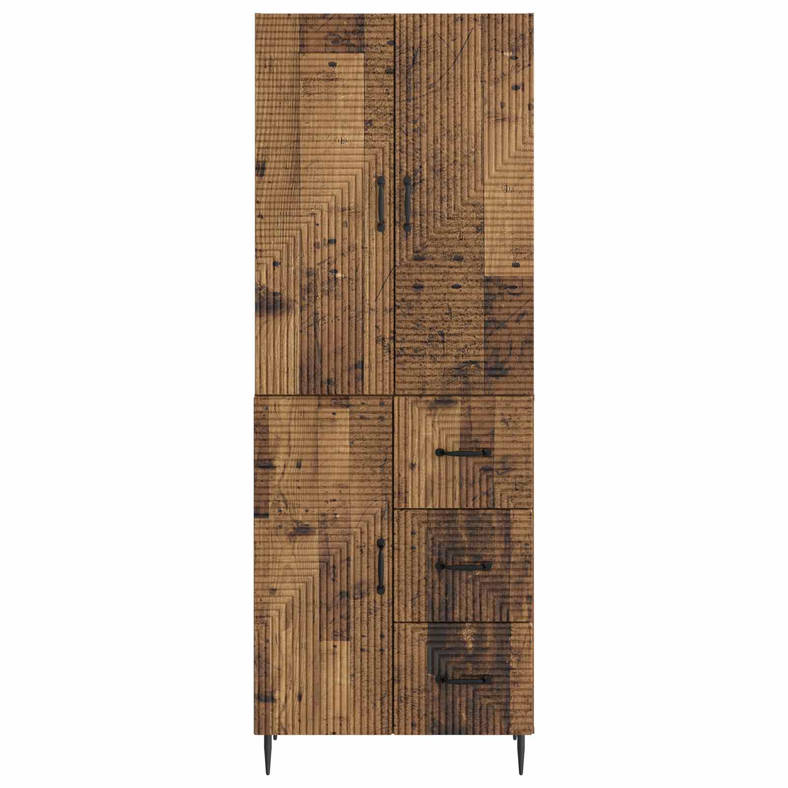 Ensemble de Meubles 2 pcs Bois ancien 66 x 34,5 x 89,5 cm - XIOS