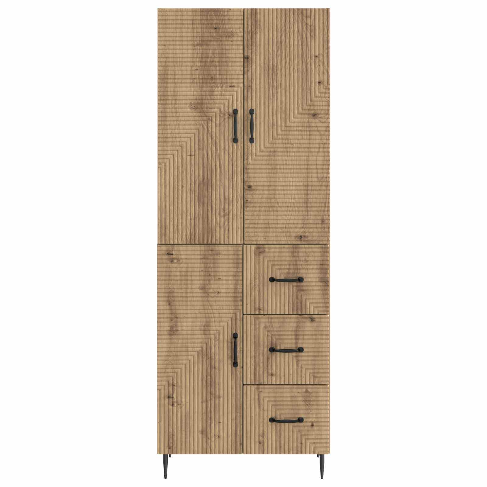 Ensemble de Meubles 2 pcs Chêne artisanal 66 x 34,5 x 89,5 cm - XIOS