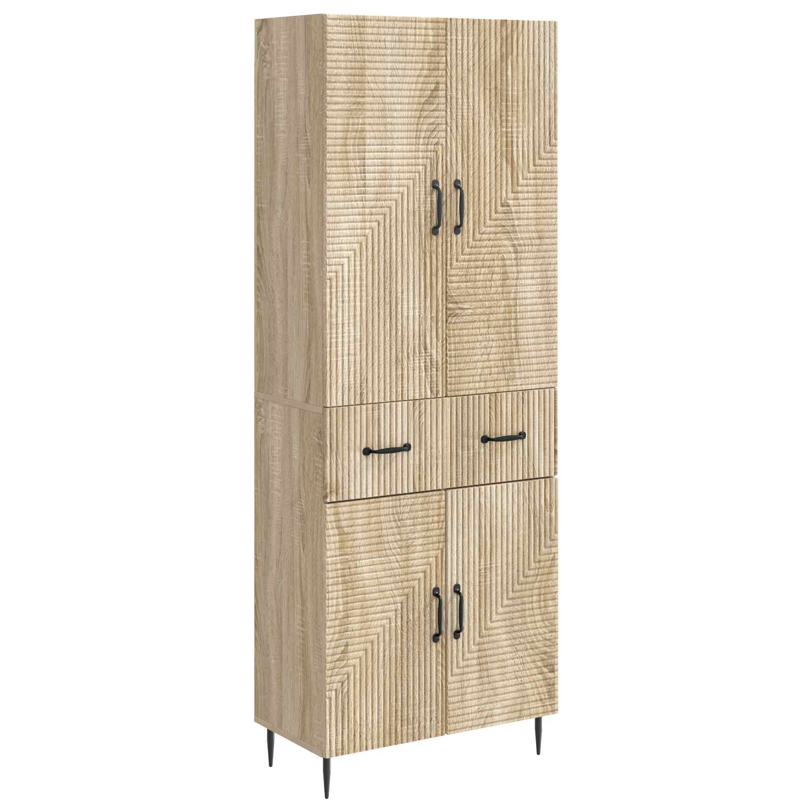 Ensemble de Meubles 2 pcs Chêne Sonoma 66 x 34,5 x 89,5 cm - XIOS