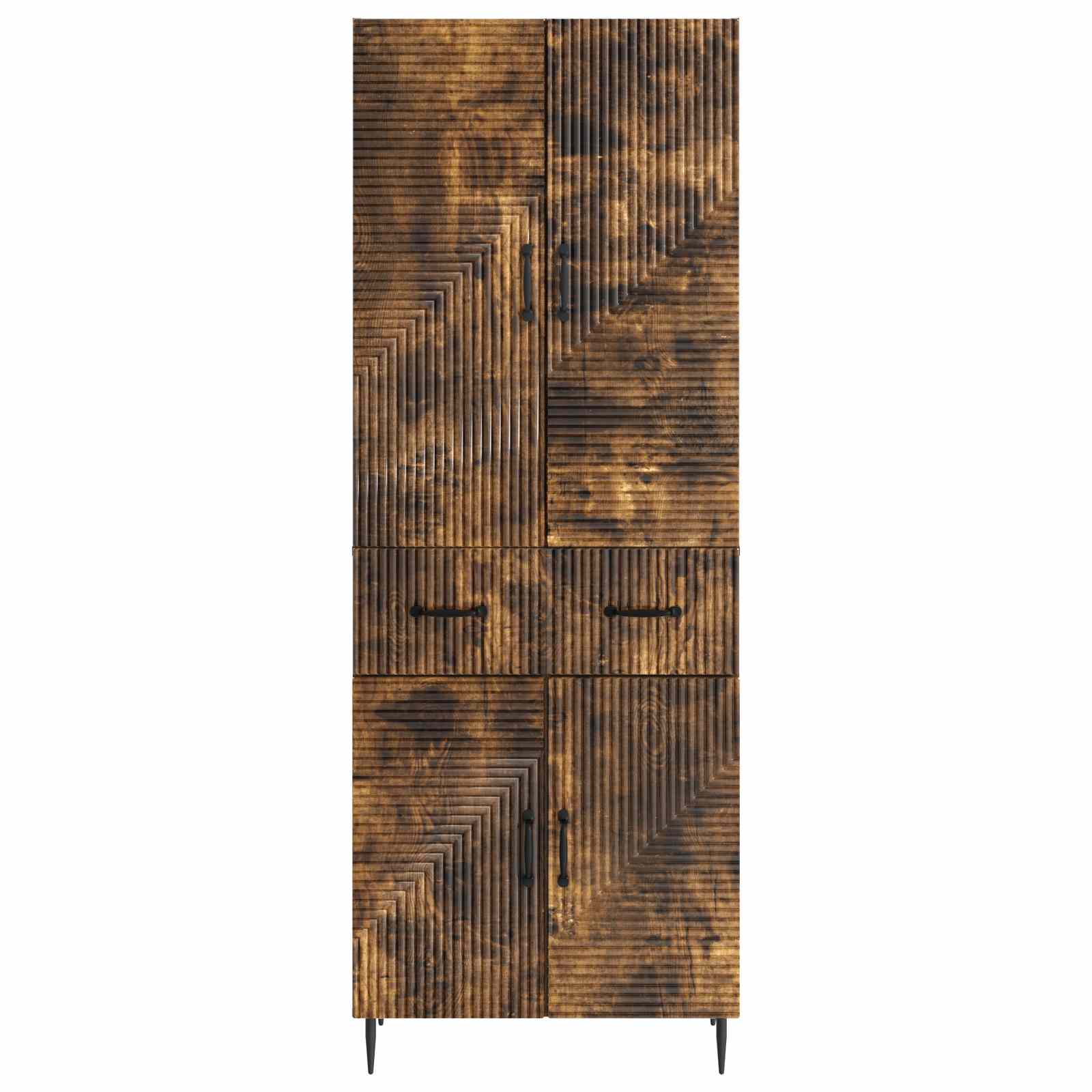 Ensemble de Meubles 2 pcs Chêne fumé 66 x 34,5 x 89,5 cm - XIOS