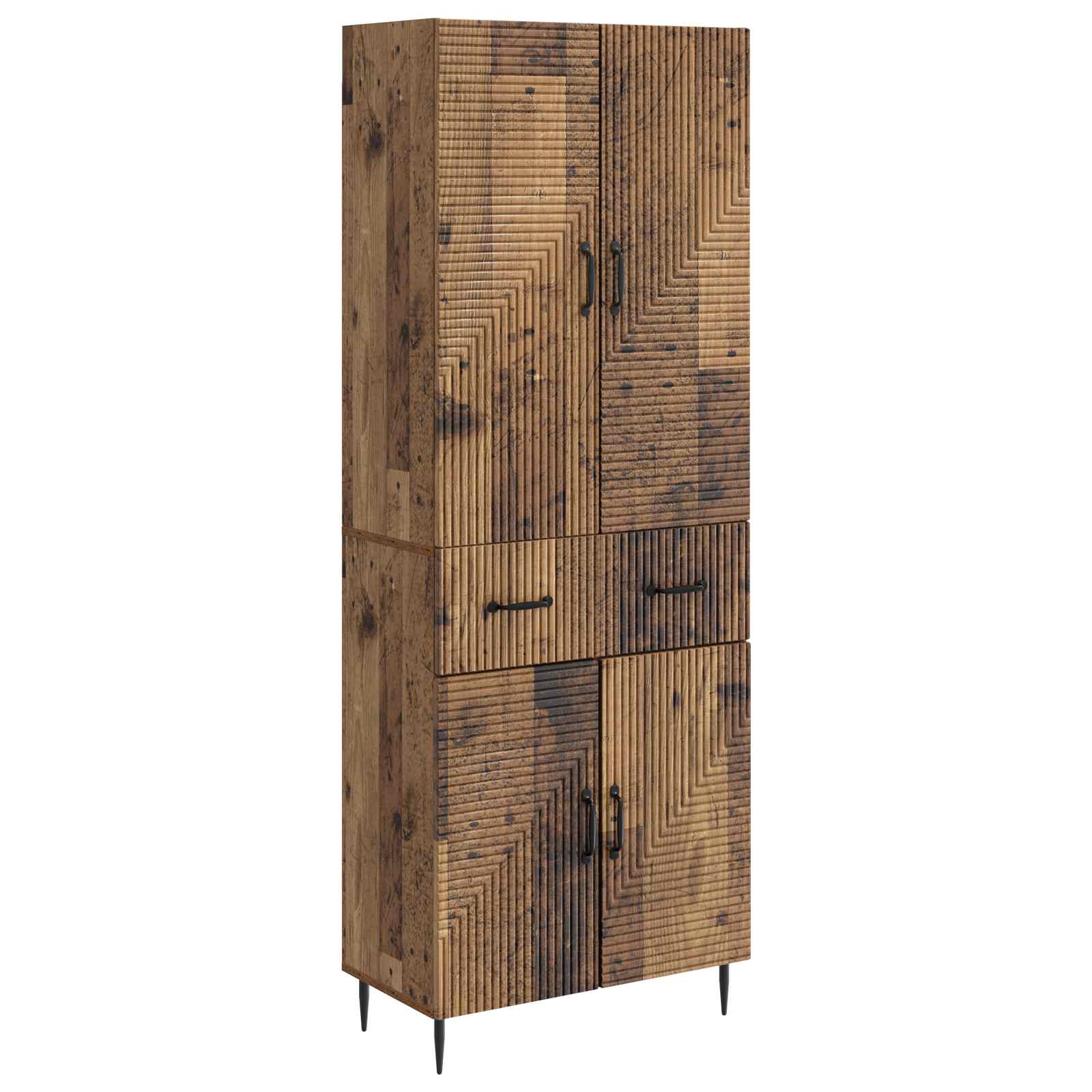Ensemble de Meubles 2 pcs Bois ancien 66 x 34,5 x 89,5 cm - XIOS