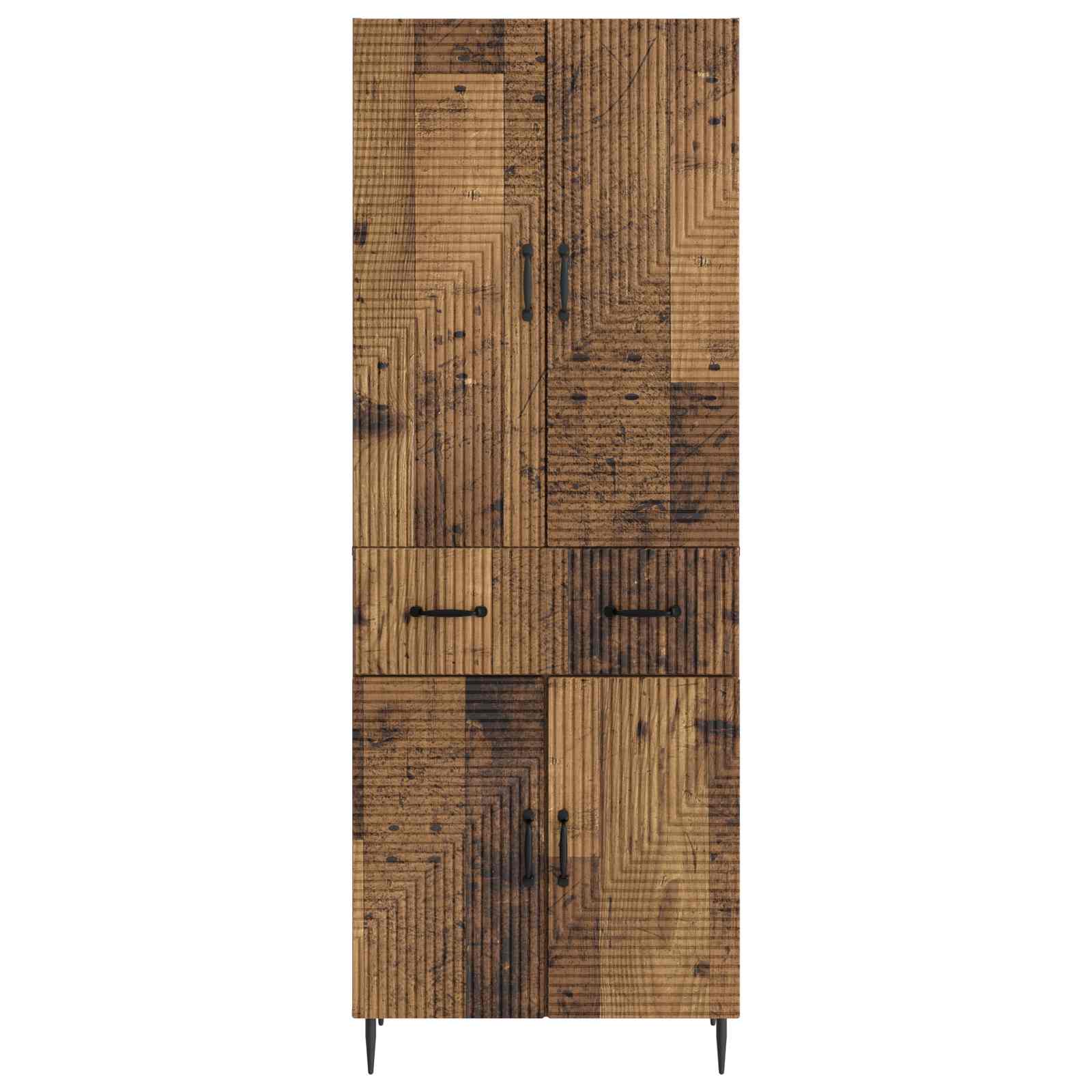 Ensemble de Meubles 2 pcs Bois ancien 66 x 34,5 x 89,5 cm - XIOS