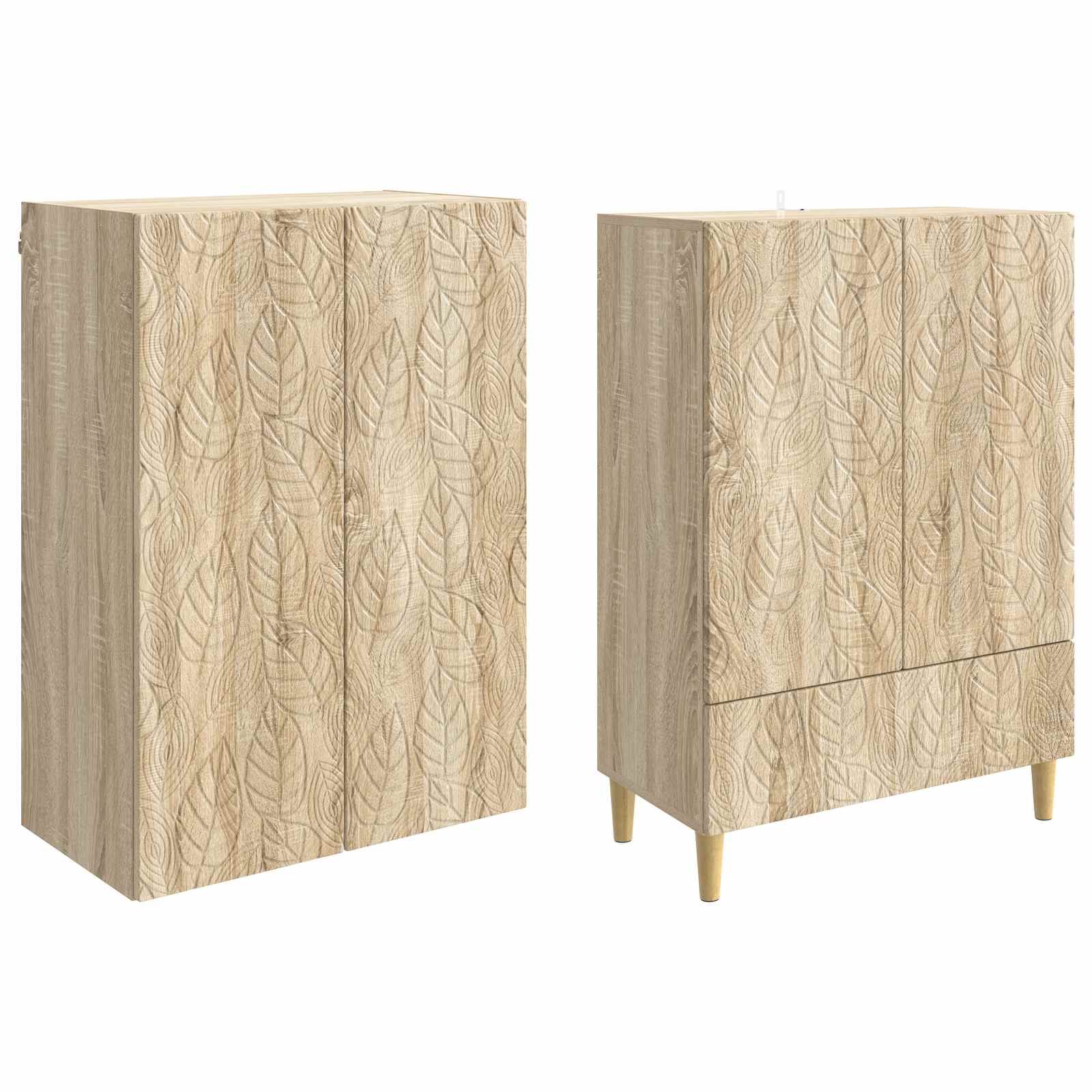 Ensemble de Meubles 2 pcs Chêne Sonoma Bois d'ingénierie - XIOS