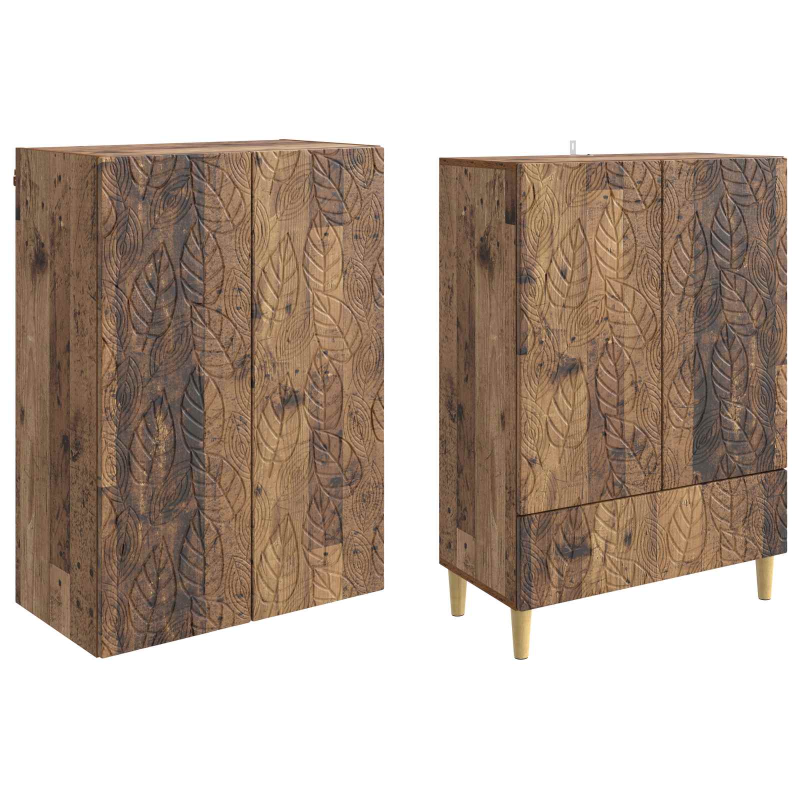 Ensemble de Meubles 2 pcs Bois ancien Bois d'ingénierie - XIOS