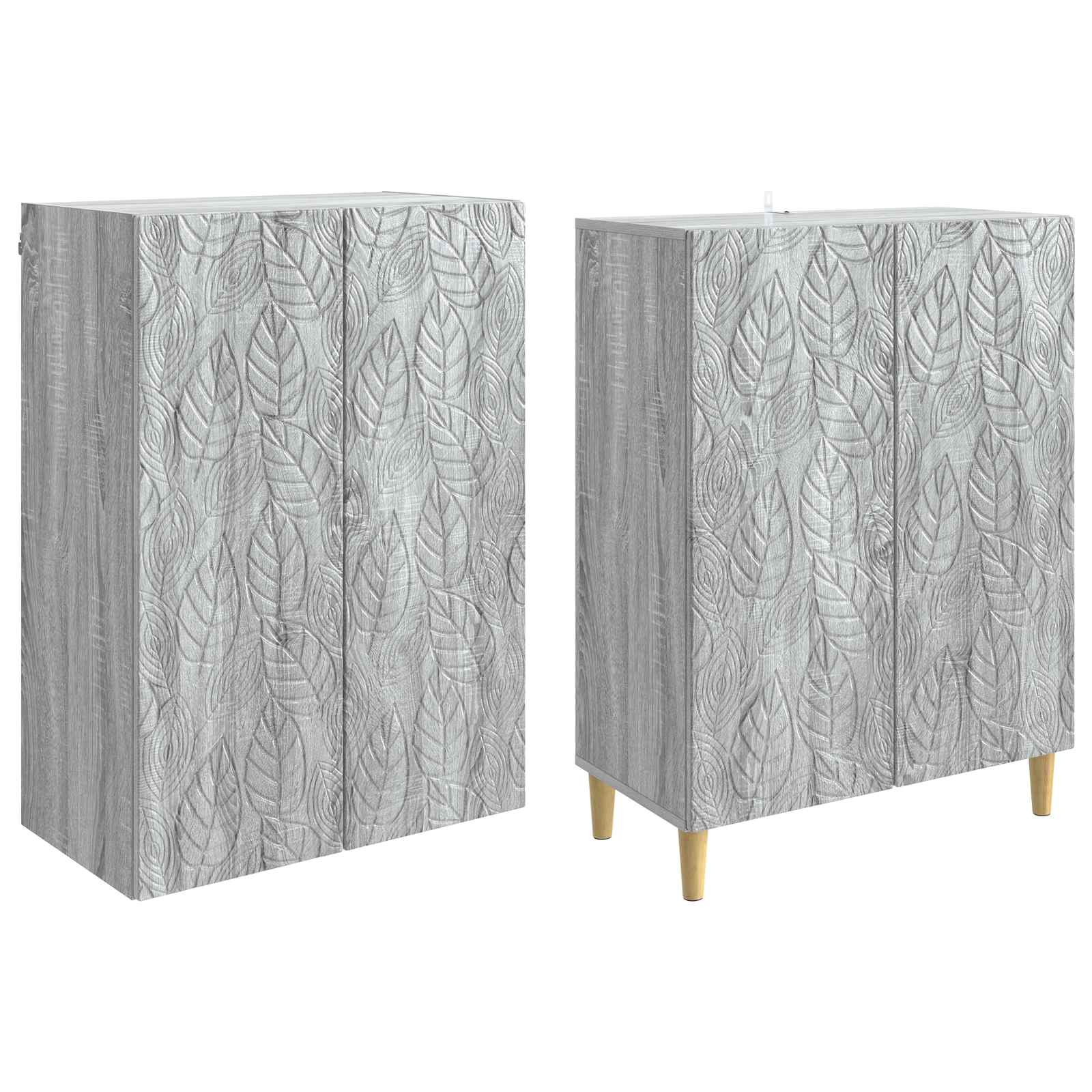 Ensemble de Meubles 2 pcs Sonoma gris Bois d'ingénierie - XIOS