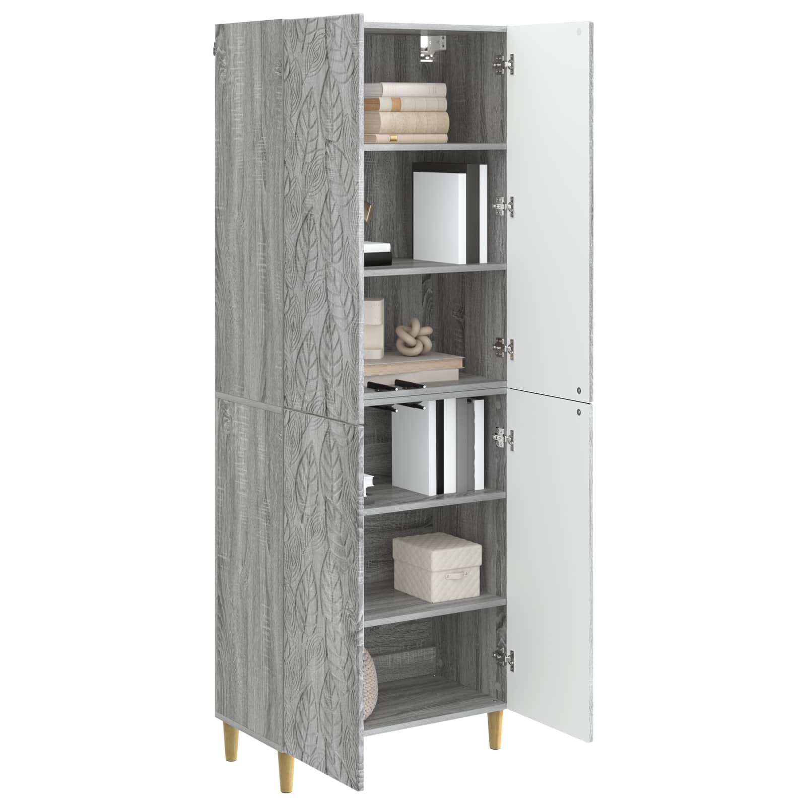 Ensemble de Meubles 2 pcs Sonoma gris Bois d'ingénierie - XIOS